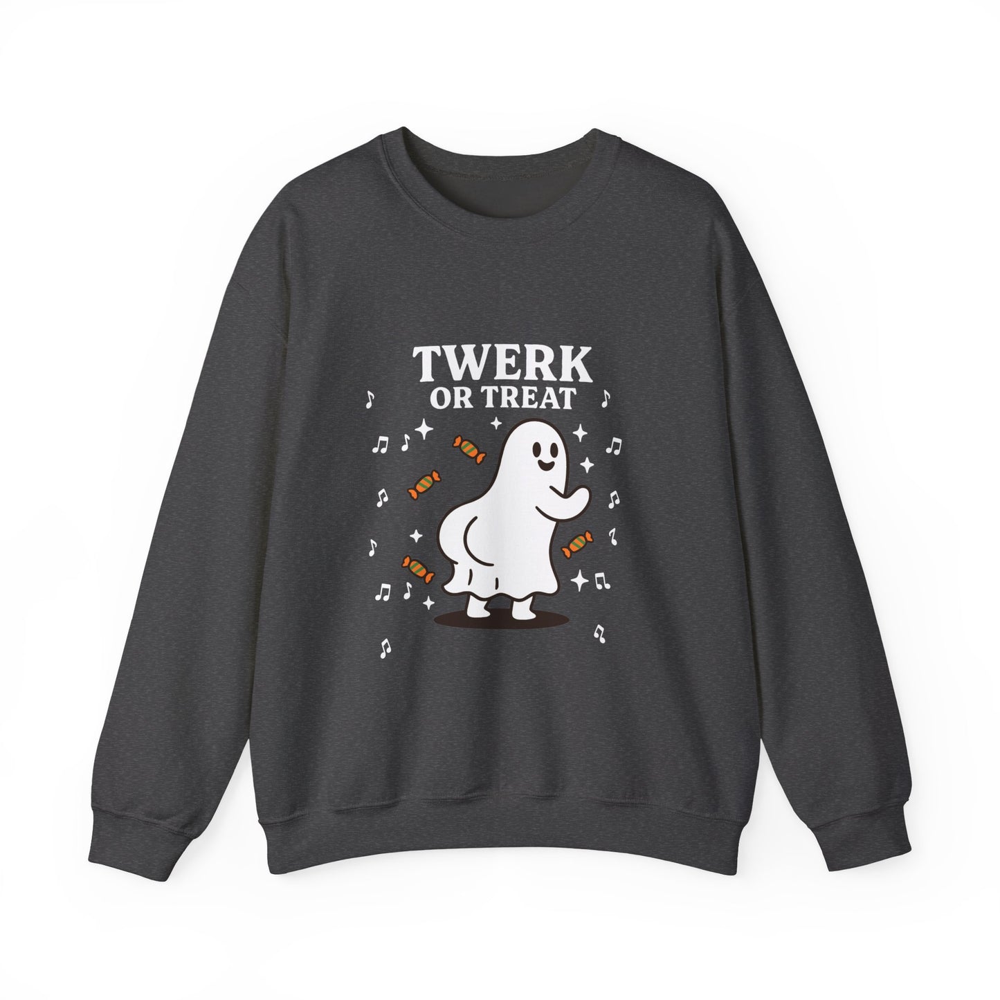 Halloween Twerk Sweatshirt, Unisex Sweatshirt, Funny Ghost Crewneck, Spooky Season Apparel, Halloween Gift, Fall Fashion