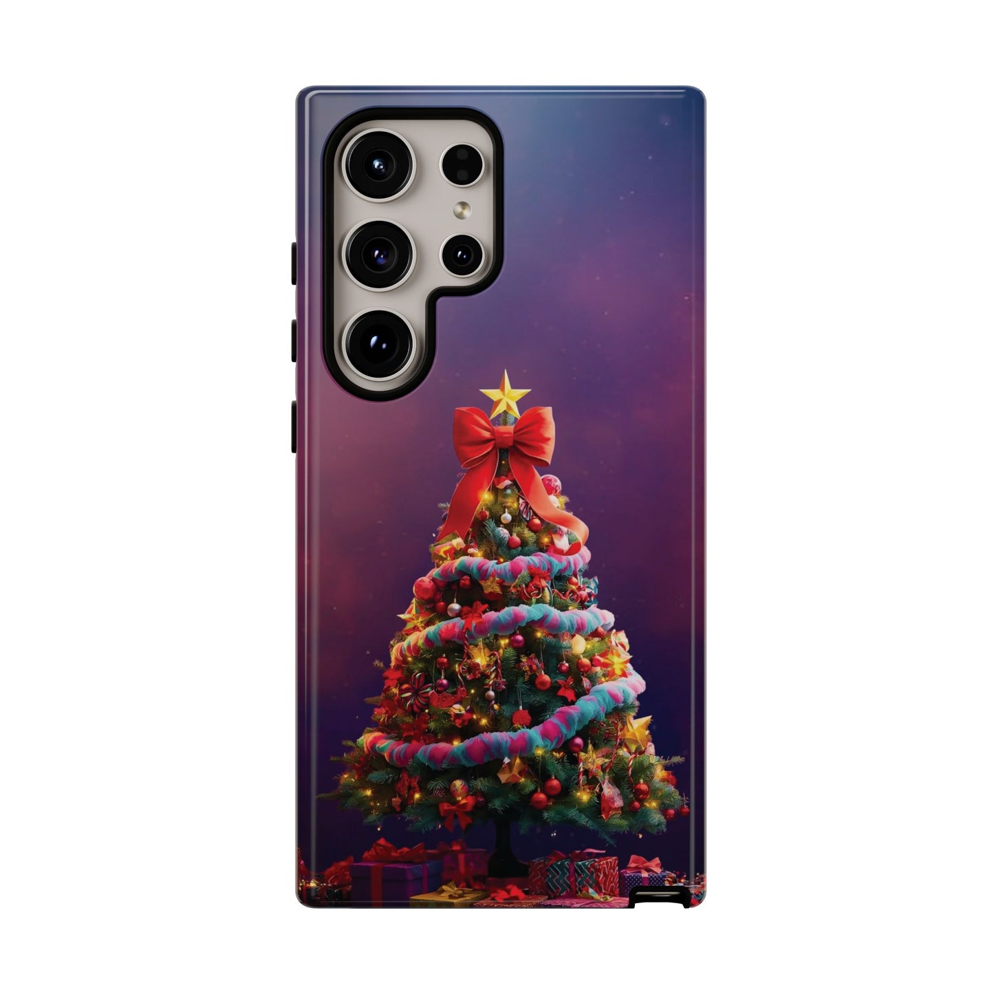 Christmas Tree Phone Case - Festive Holiday Accessory For Iphone 17, 16, 15, 14, 13, 12, 11 & Samsung