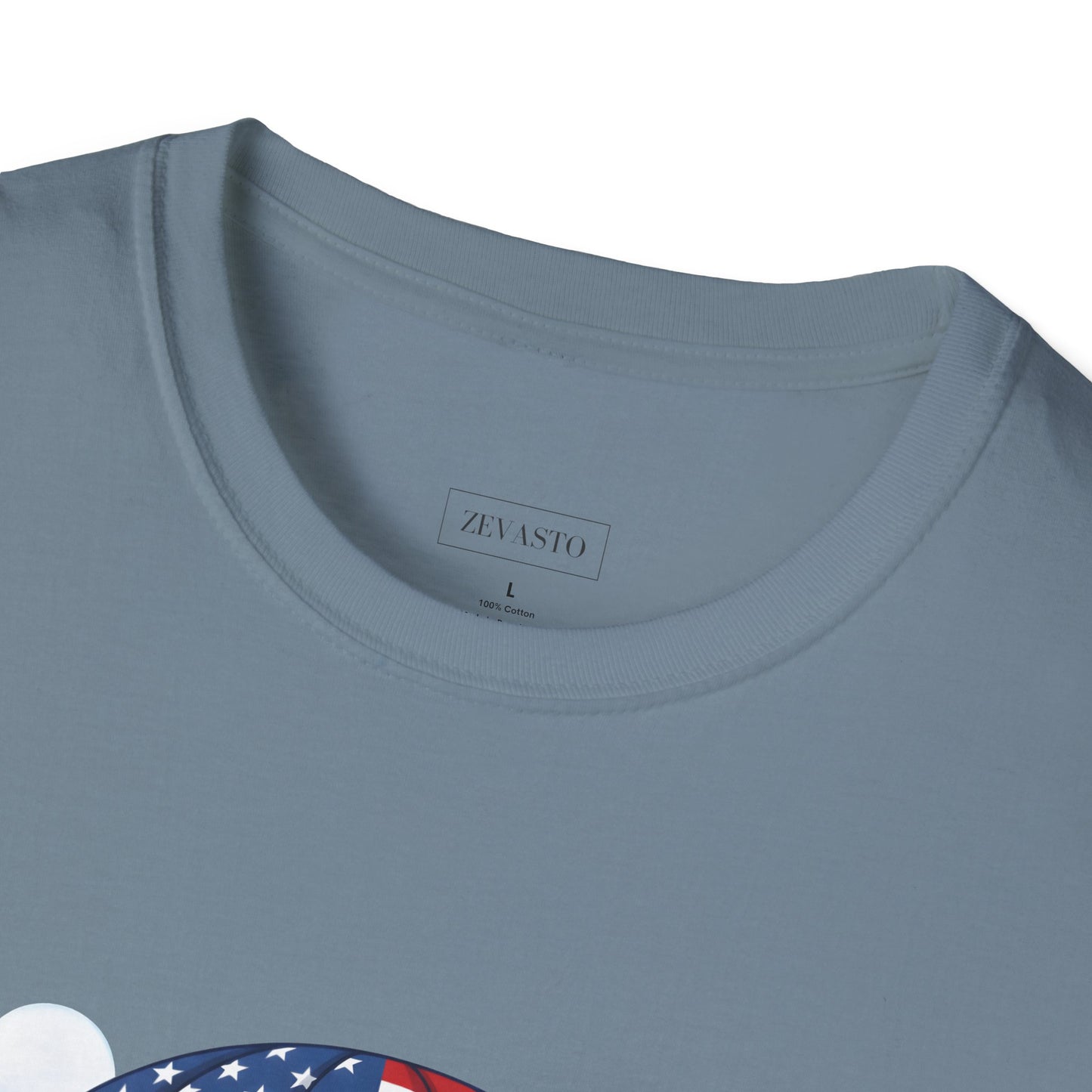 Patriotic Cat Parachute T-Shirt — "Celebrating 250 Years" 4th of July Tee