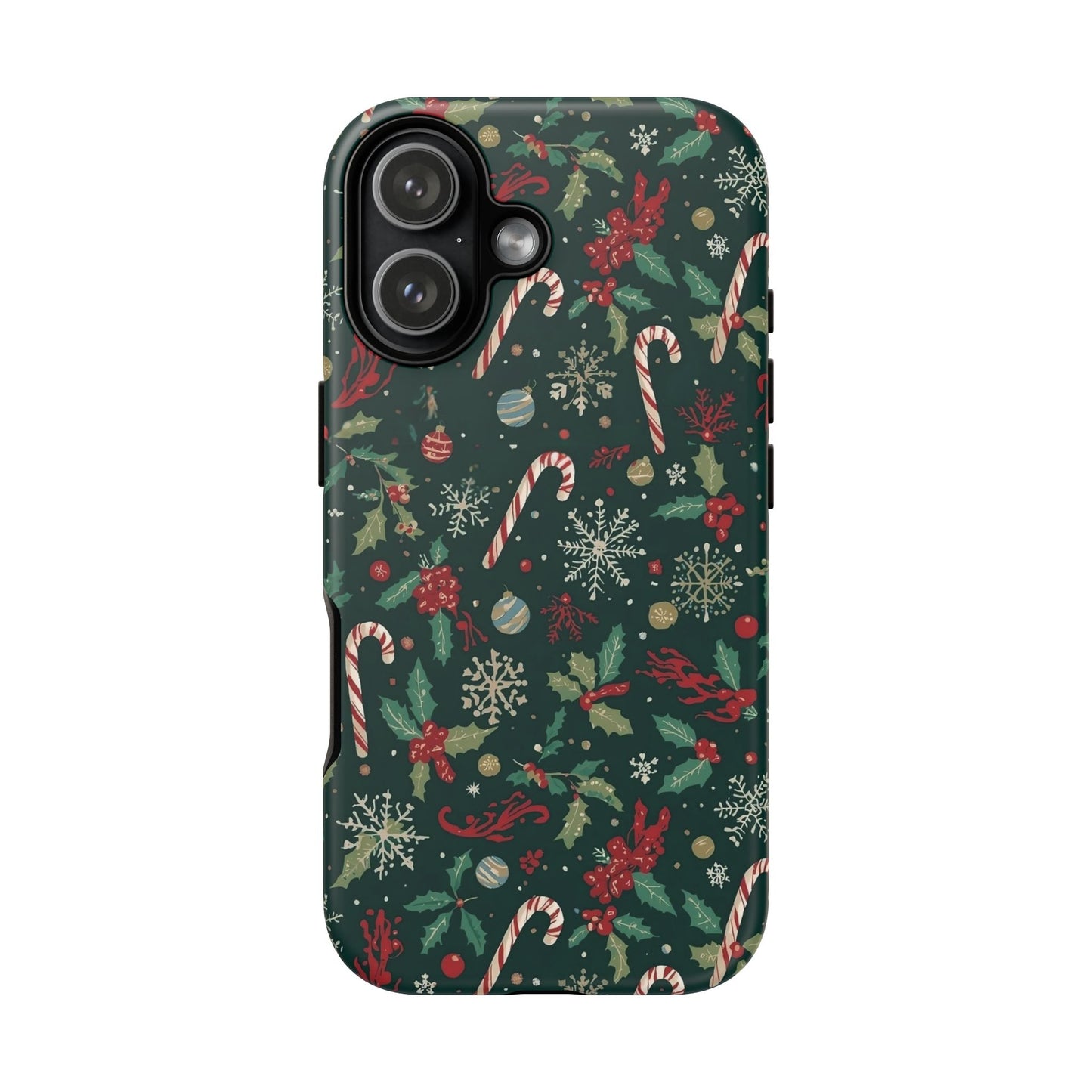 Christmas Phone Case, Festive Phone Case with Holiday Patterns for Iphone 17, 16, 15, 14, 13, 12, 11 & Samsung
