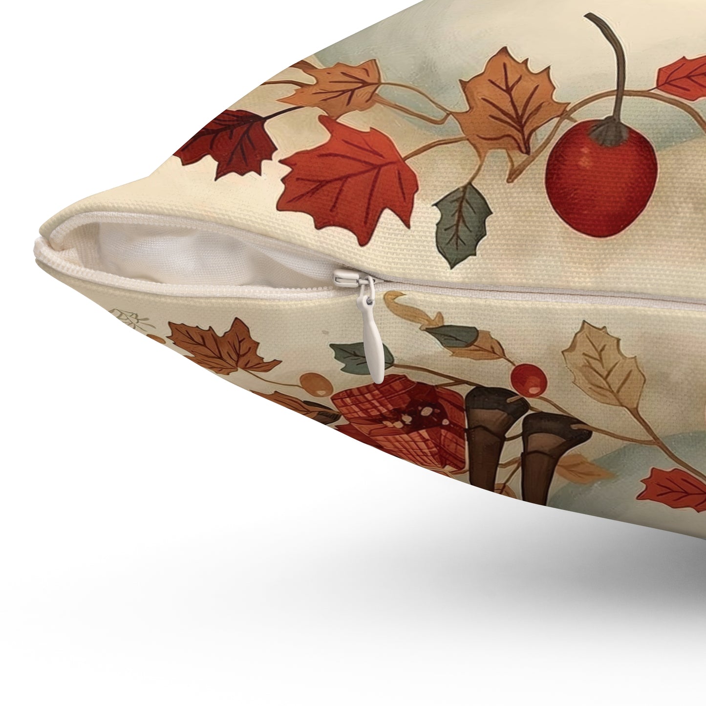 Festive Snowman & Reindeer Holiday Pillow — Cozy Christmas Decorative Throw Pillow