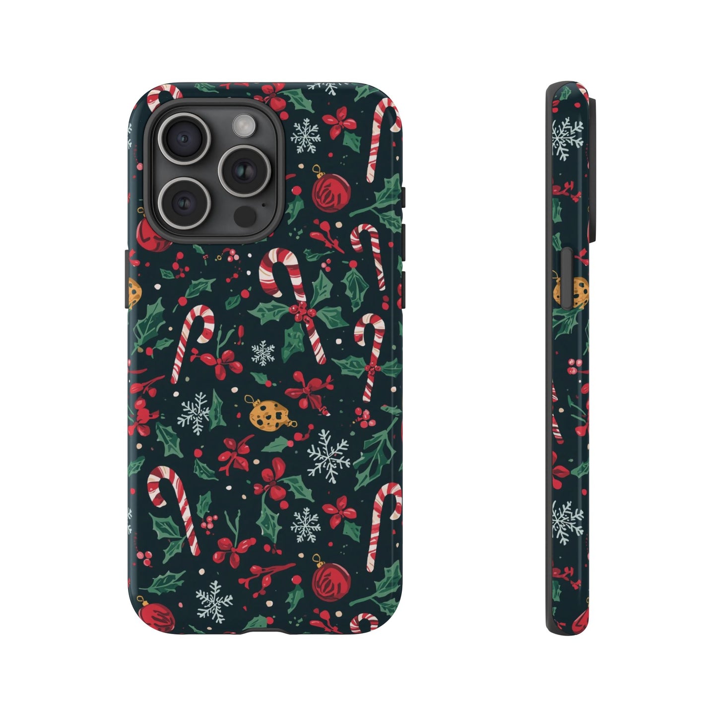 Christmas Themed Phone Case, Festive Phone Case for Iphone 17, 16, 15, 14, 13 & Samsung