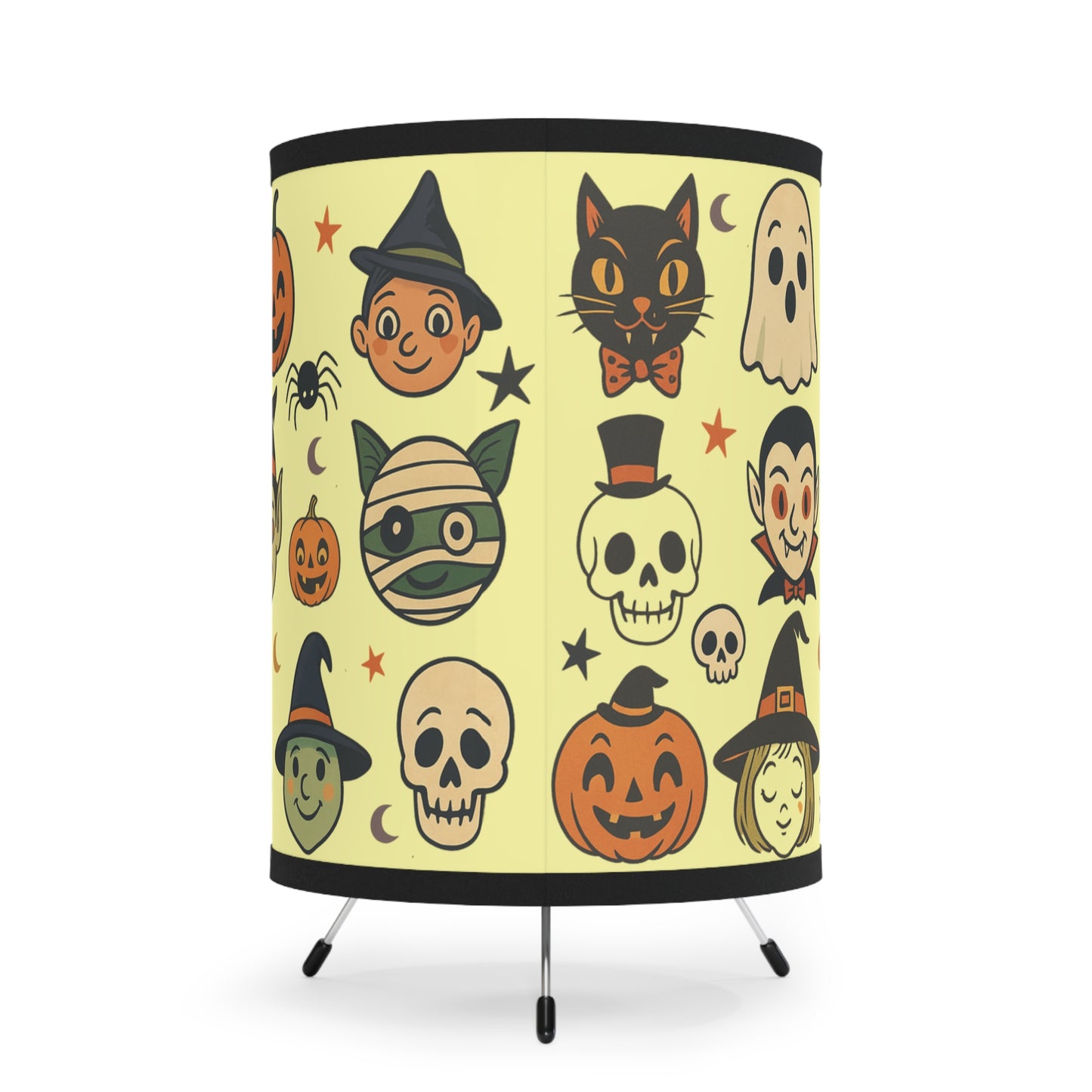 Halloween Tripod Lamp, Spooky Home Decor, Festive Lighting for Parties