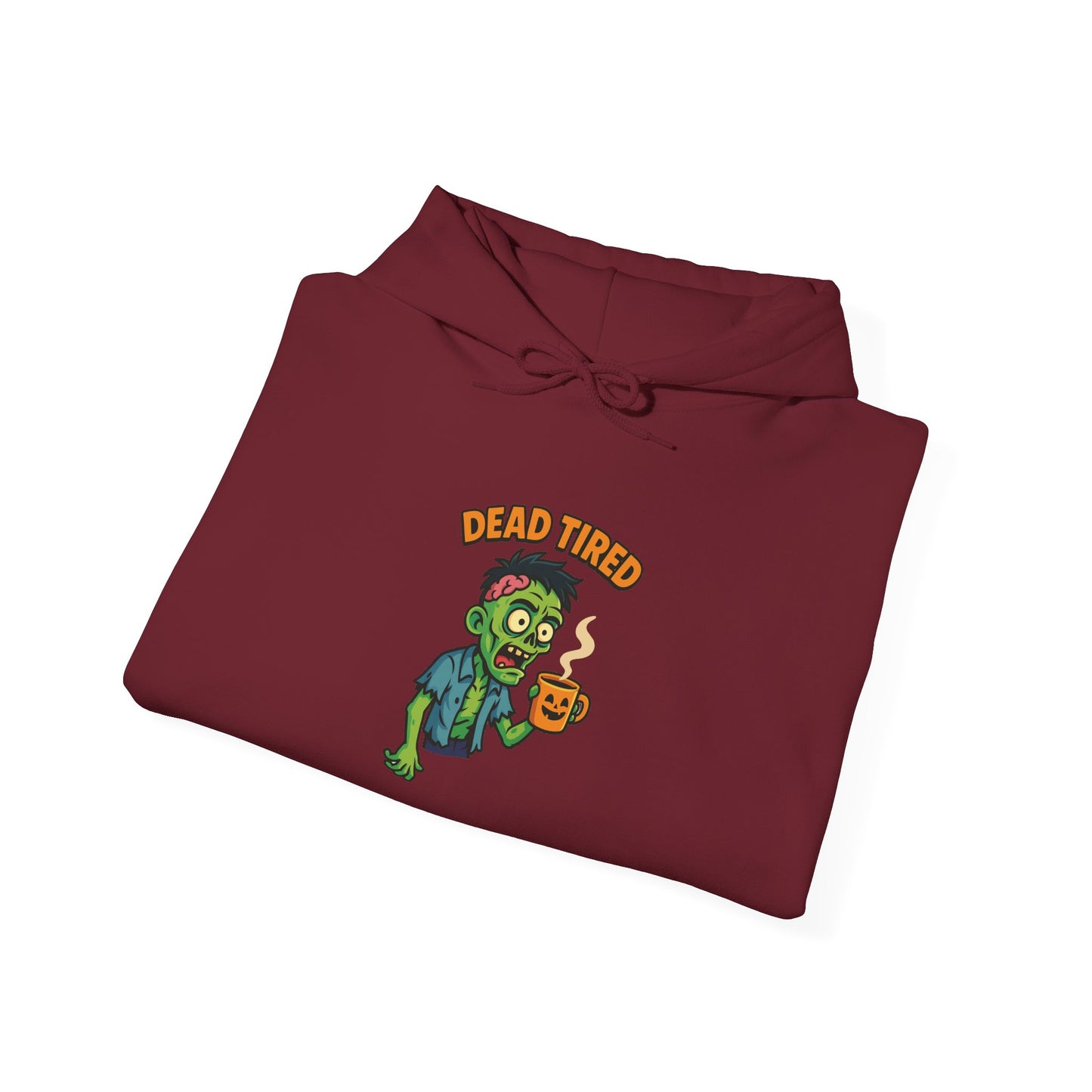 Zombie Themed Unisex Hoodie, Cozy Halloween Sweatshirt, Spooky Season Apparel