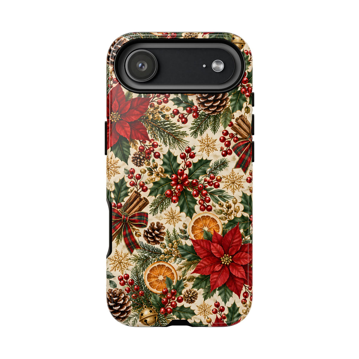 Christmas Floral Tough Phone Case