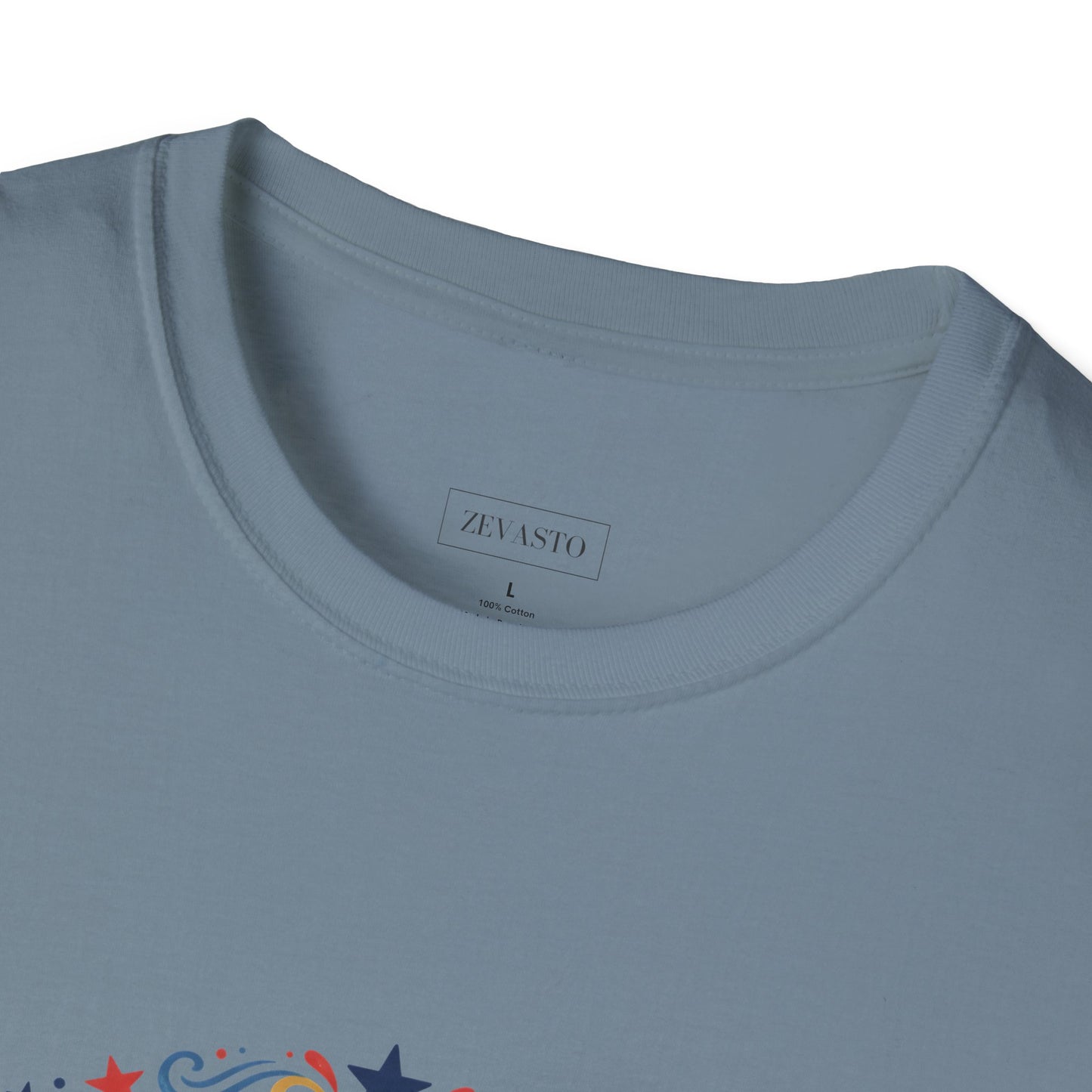 Seaside Liberty Crab T-Shirt — 4th of July Patriotic Summer Beach Tee