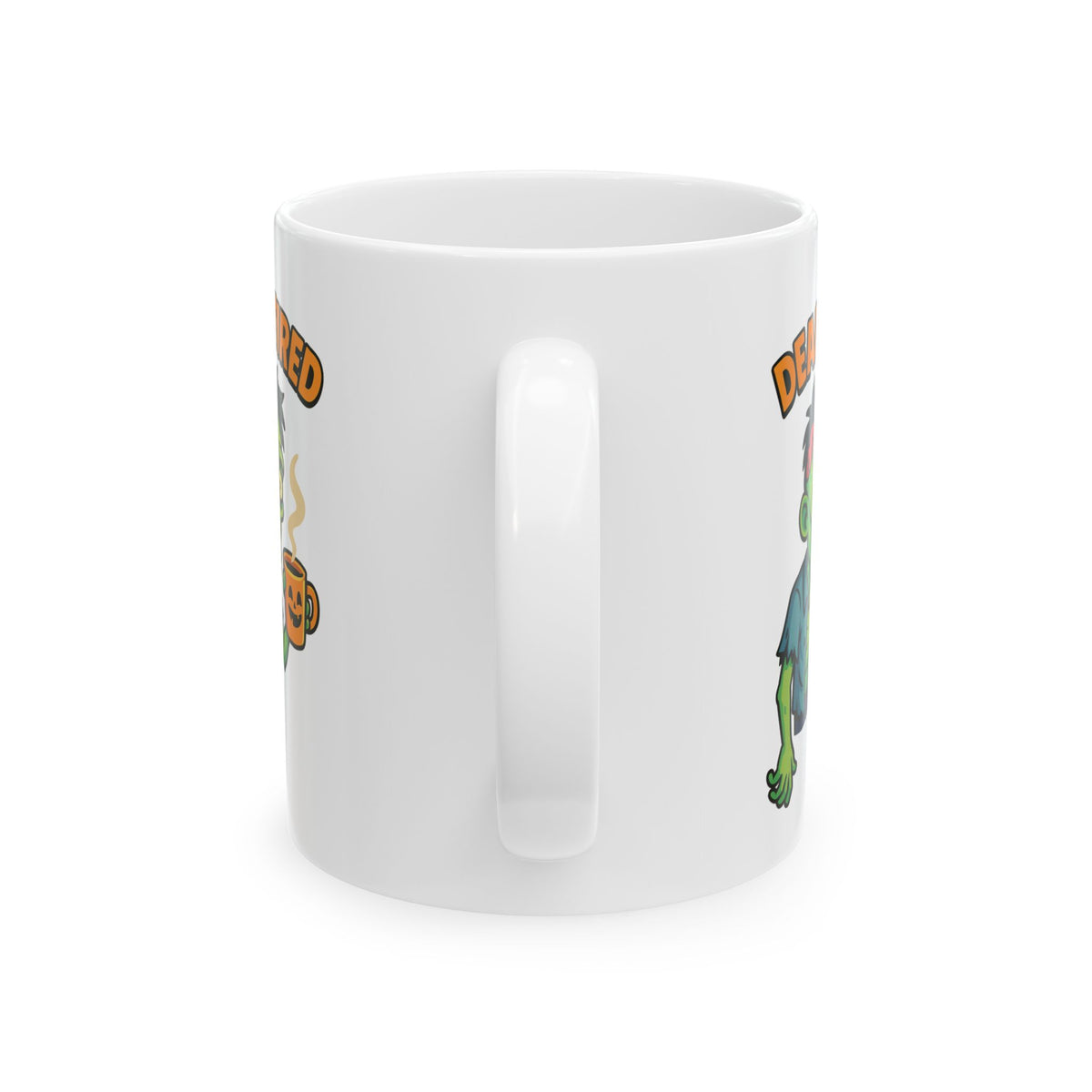 Funny Ceramic Mug, Zombie-Themed Halloween Decor