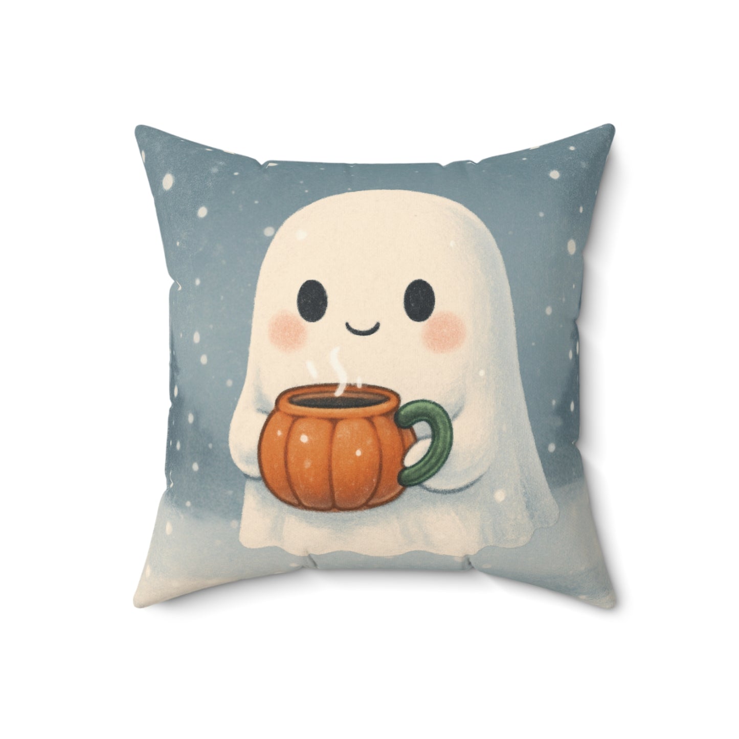 Cozy Halloween Ghost Pillow, Cute Pillow, Home Decor, Fall Decor, Ghost Decor, Halloween Gift, Cozy Vibes