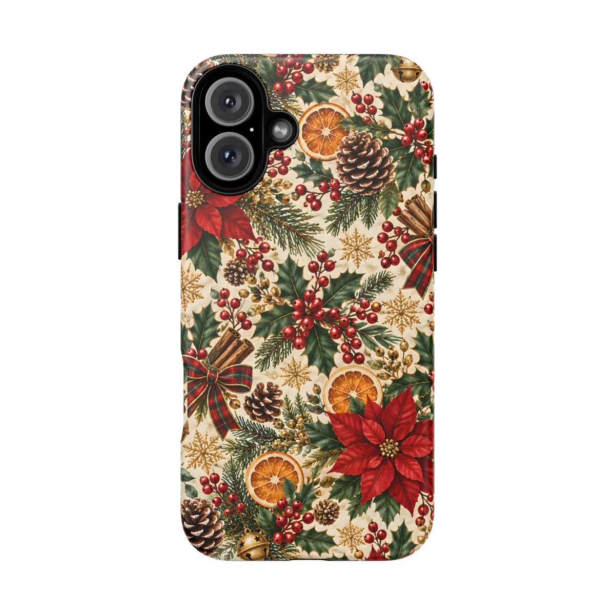 Christmas Floral Tough Phone Case