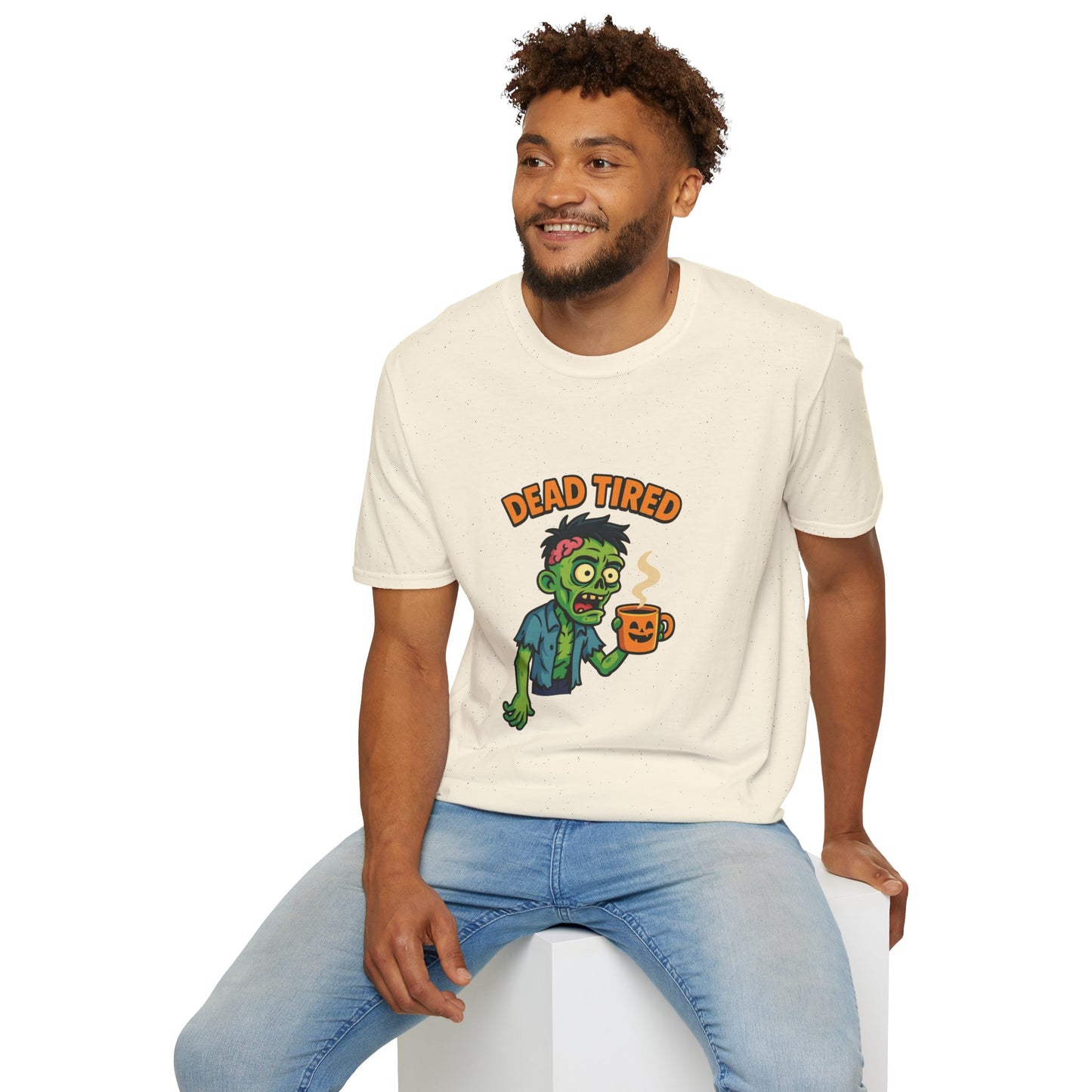 Dead Tired Zombie T-Shirt, Gifts for Halloween