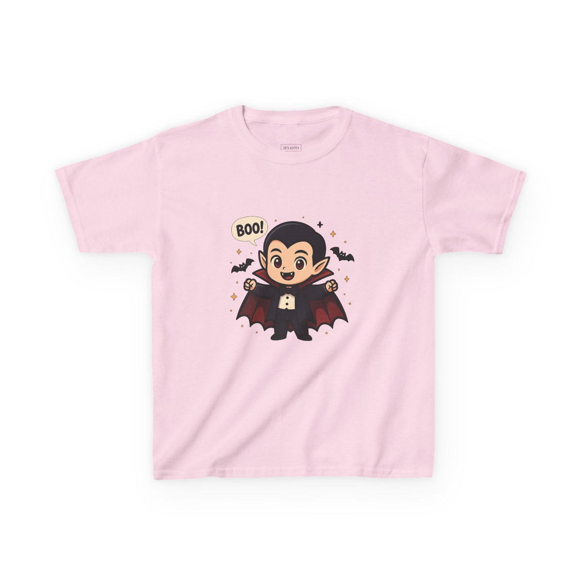 Cute Halloween Kids Tee, Spooky Costume Top, Kids Vampire Shirt, Halloween Party Apparel, Boo Design Tee