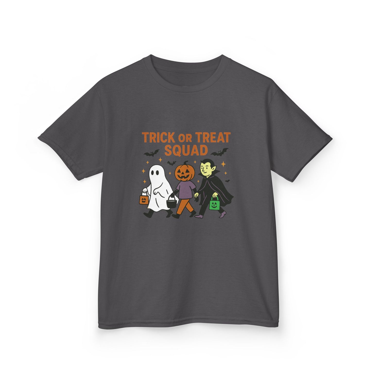 Kids Halloween Tee | Trick or Treat Squad Shirt, Halloween Shirt