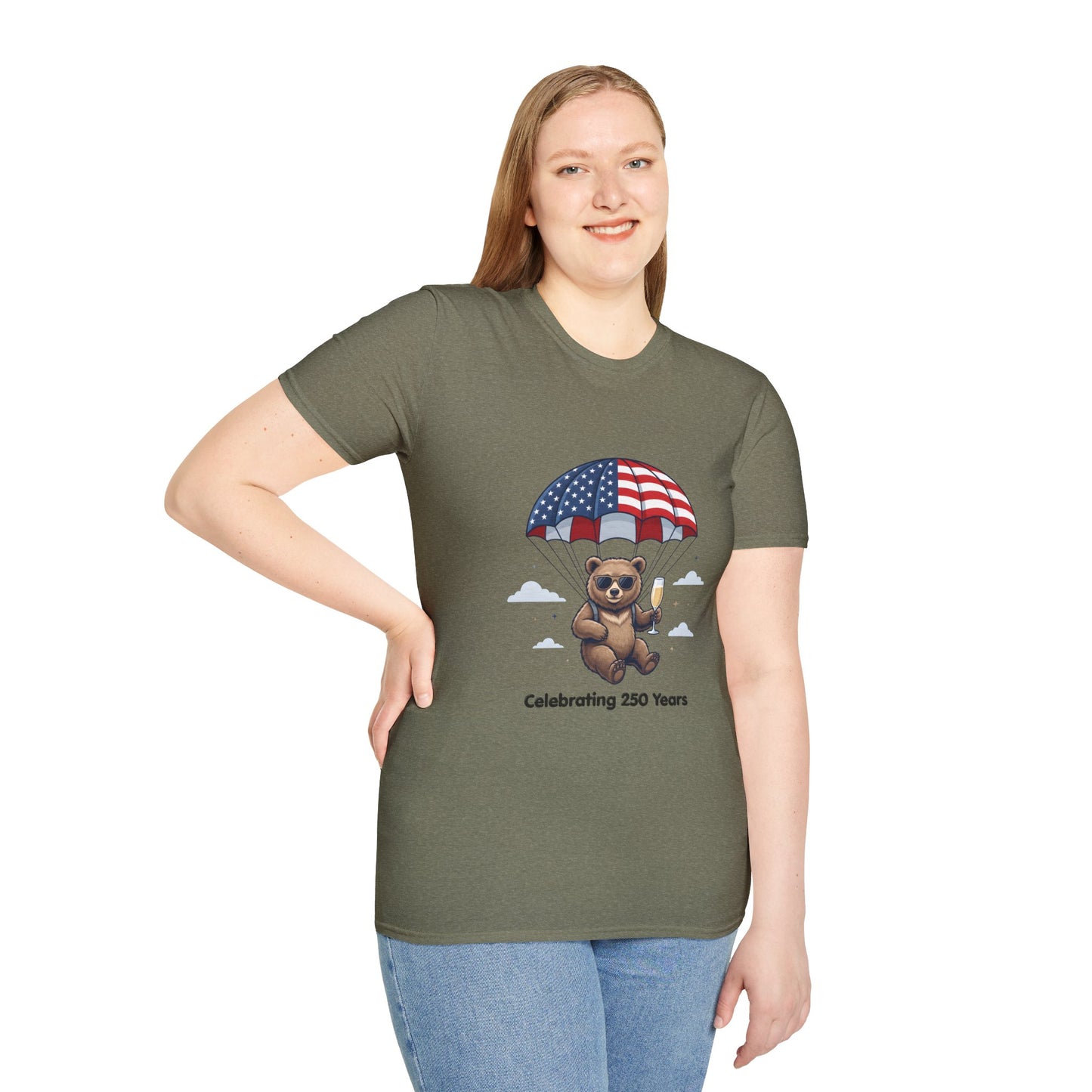 Patriotic Bear 'Celebrating 250 Years' T-Shirt