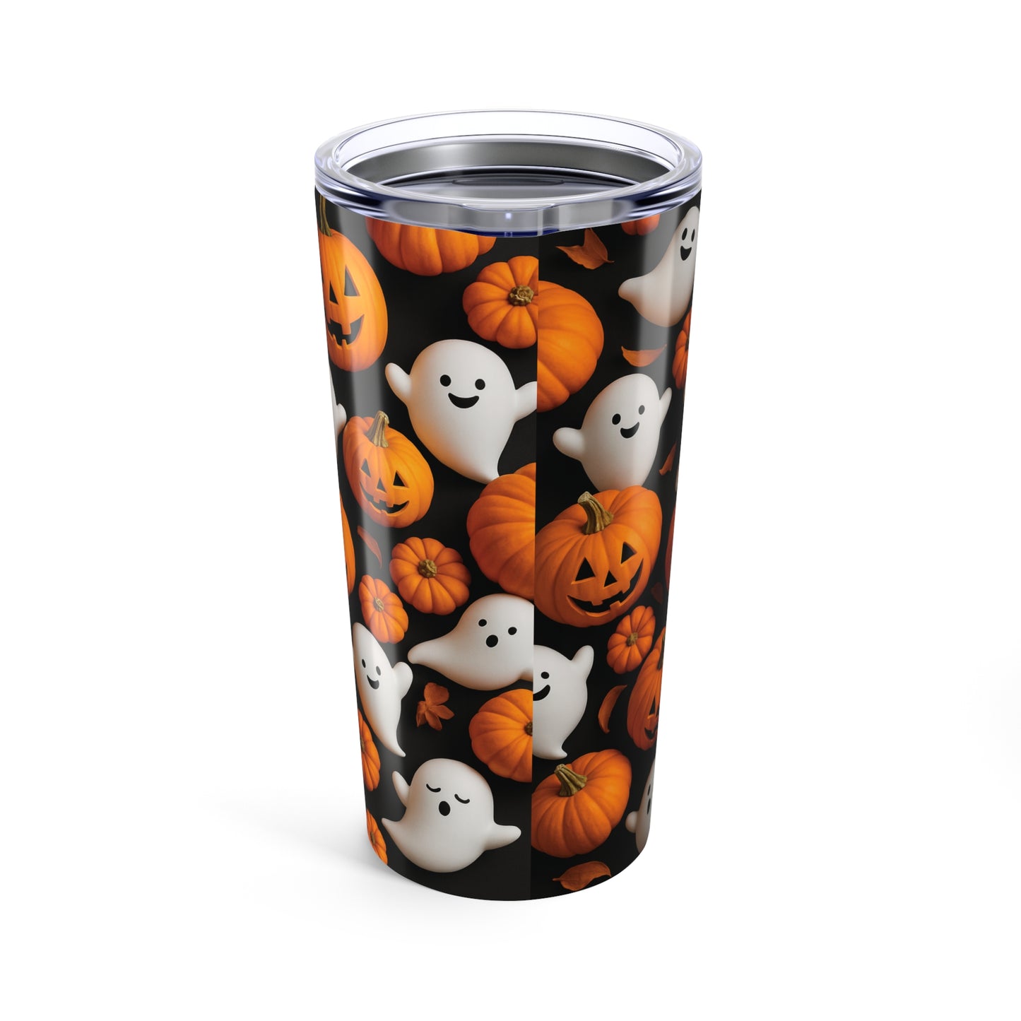 Halloween-Themed Tumbler, Spooky Coffee Cup, Halloween Party Decor
