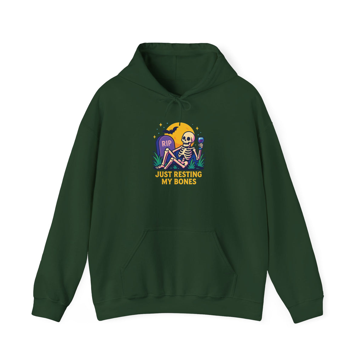 Halloween Skeleton Hoodie, Cozy Unisex Sweatshirt
