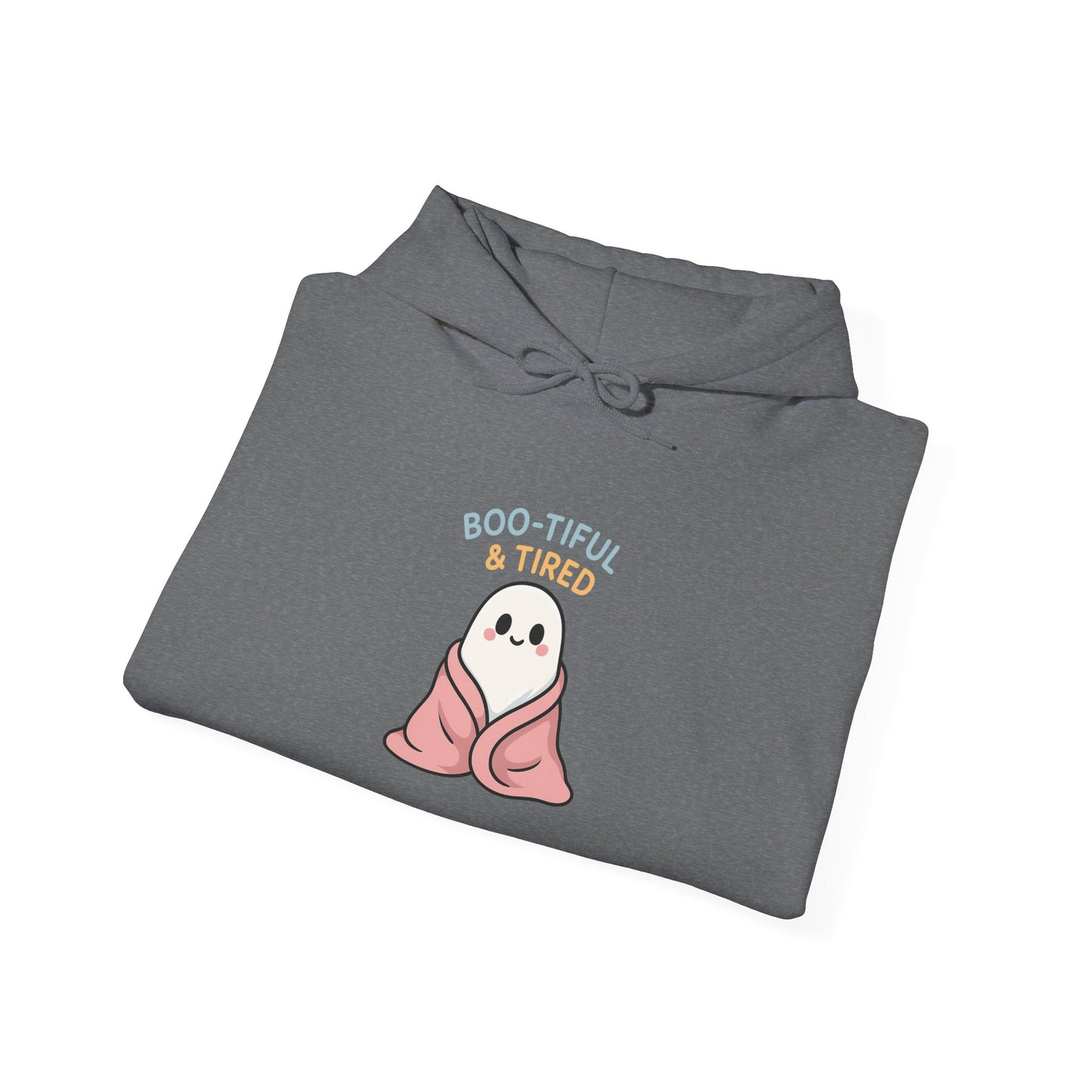 Boo-tiful Ghost Halloween Hoodie, Cute-Cozy Fall Vibes