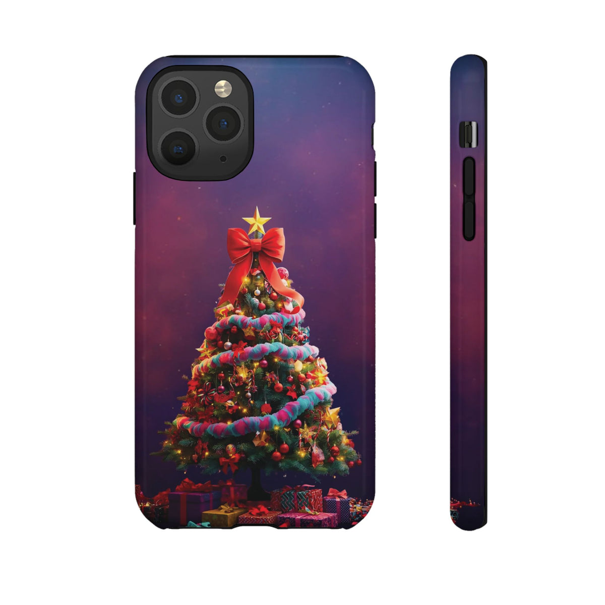 Christmas Tree Phone Case - Festive Holiday Accessory For Iphone & Samsung