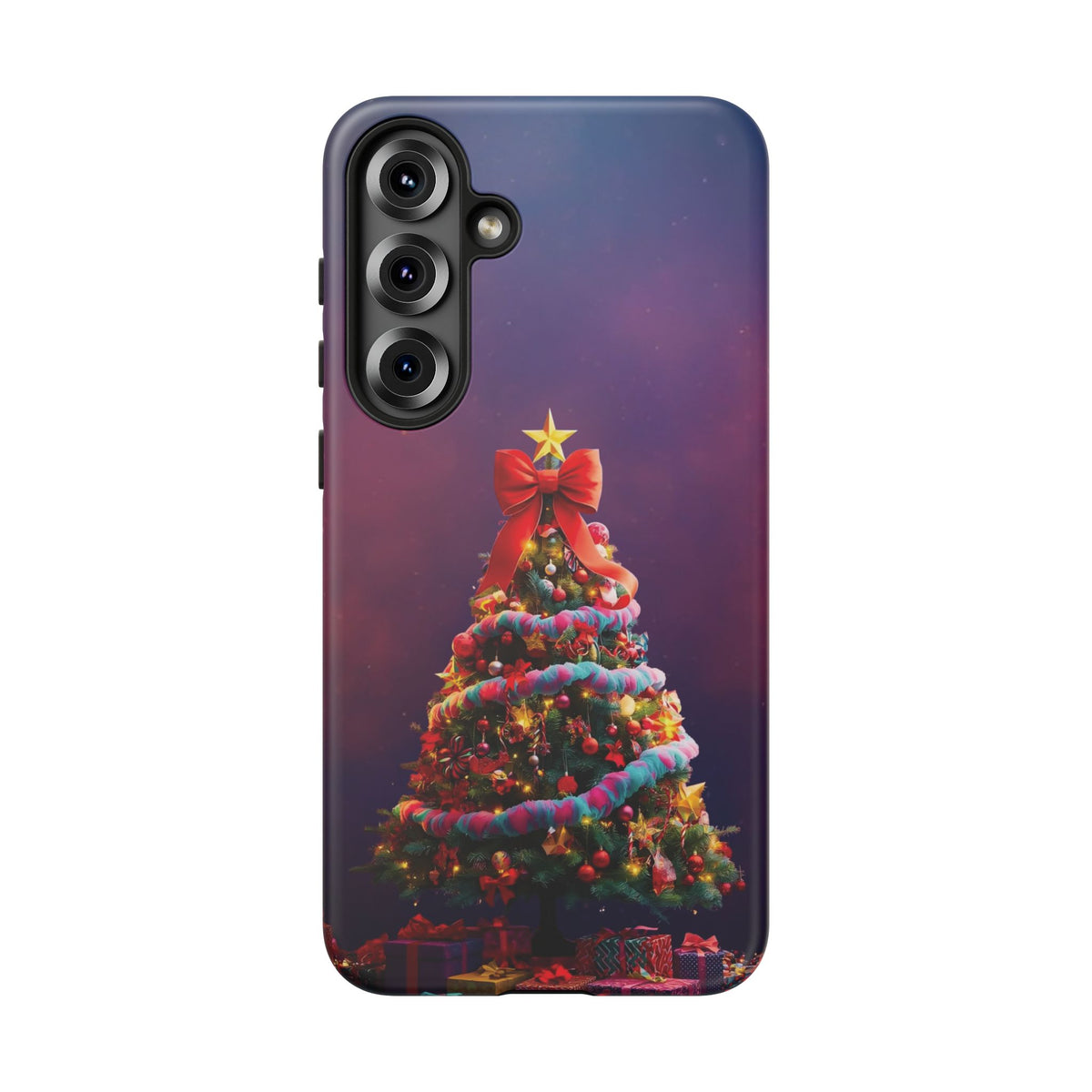 Christmas Tree Phone Case - Festive Holiday Accessory For Iphone & Samsung