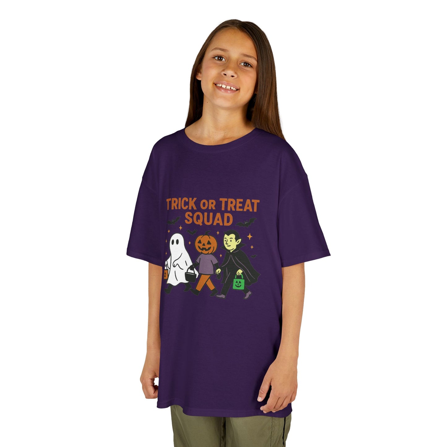 Kids Halloween Tee | Trick or Treat Squad Shirt, Halloween Shirt