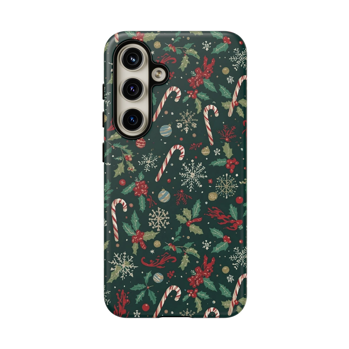 Christmas Phone Case, Festive Phone Case with Holiday Patterns for Iphone & Samsung