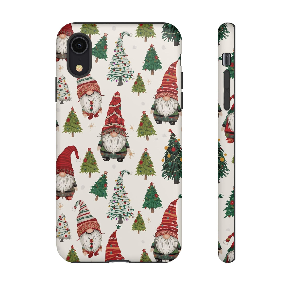 Christmas Gnome Phone Case, Dual Layer Phone Case for Iphone & Samsung