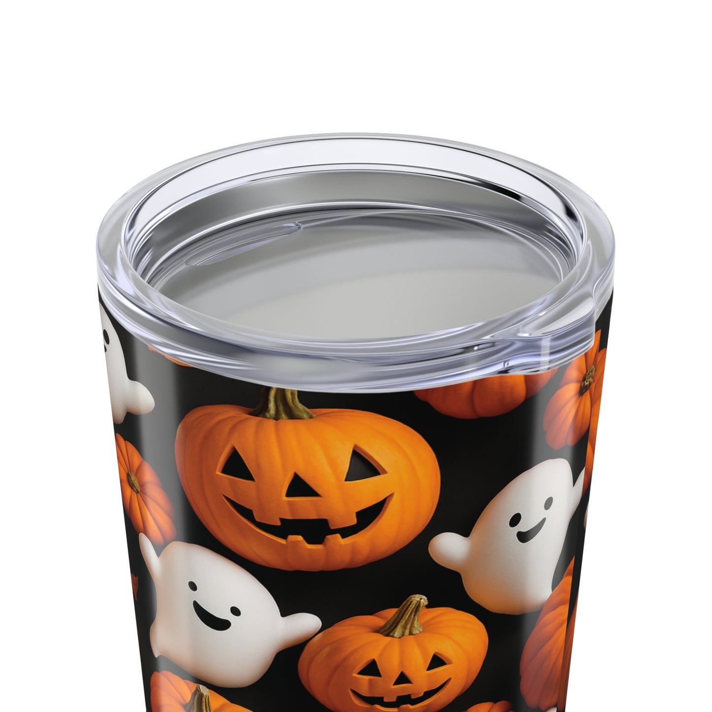 Halloween-Themed Tumbler, Spooky Coffee Cup, Halloween Party Decor