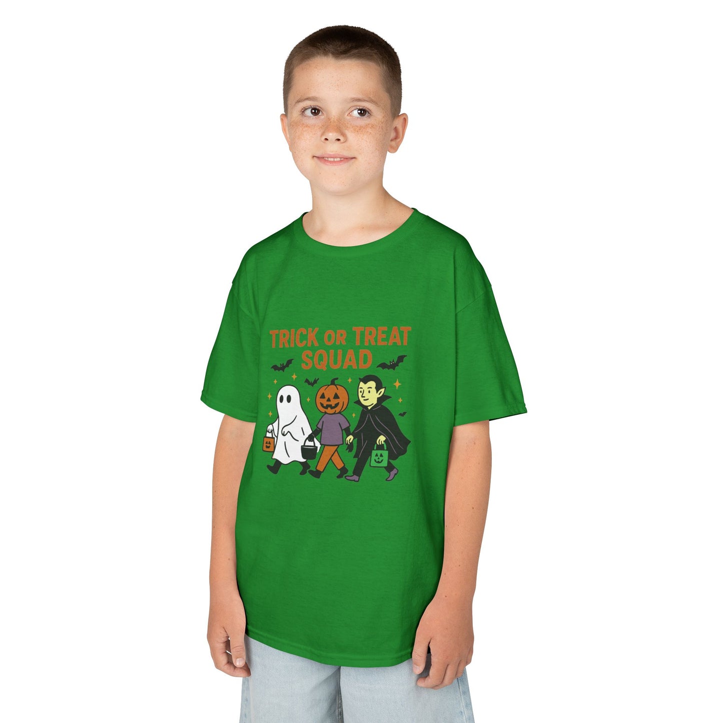 Kids Halloween Tee | Trick or Treat Squad Shirt, Halloween Shirt