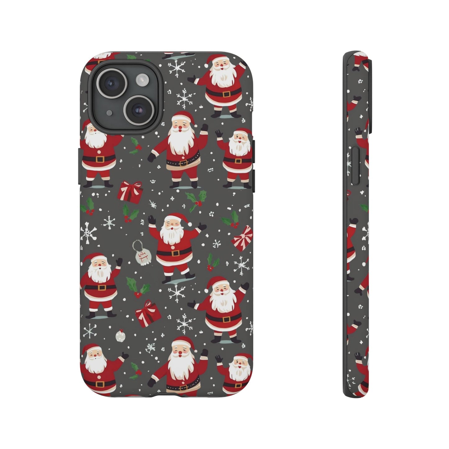 Christmas Phone Case, Festive Santa Phone Case for Iphone 17, 16, 15, 14, 13, 12, 11 & Samsung