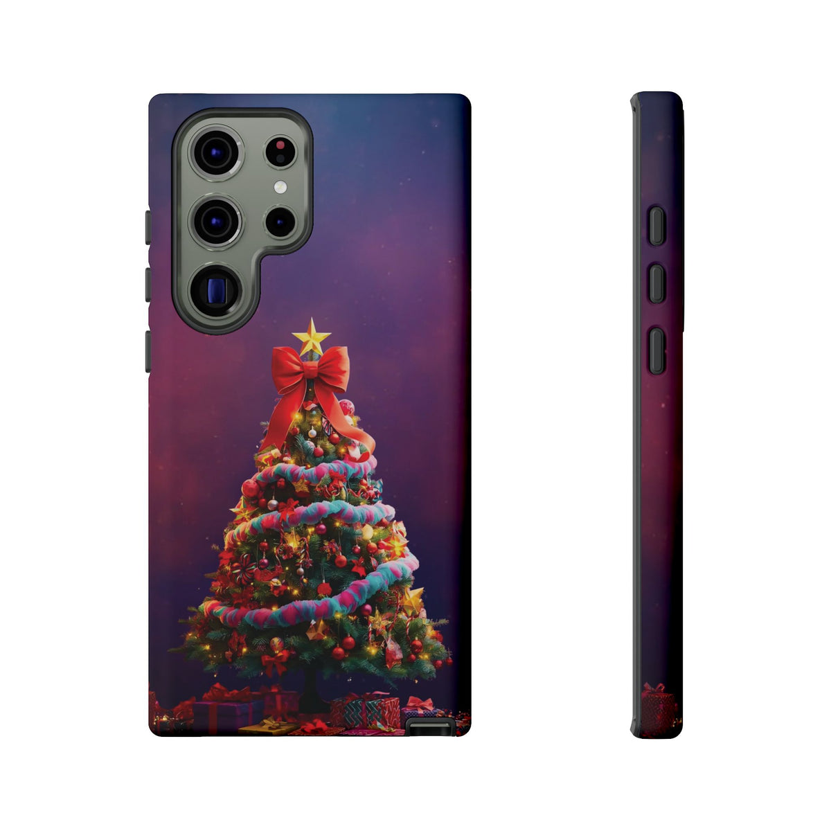 Christmas Tree Phone Case - Festive Holiday Accessory For Iphone & Samsung