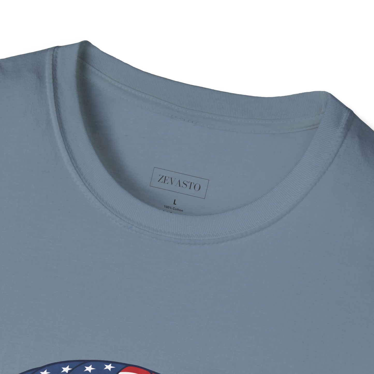Patriotic Parachuting Bunny T-Shirt — "Celebrating 250 Years"