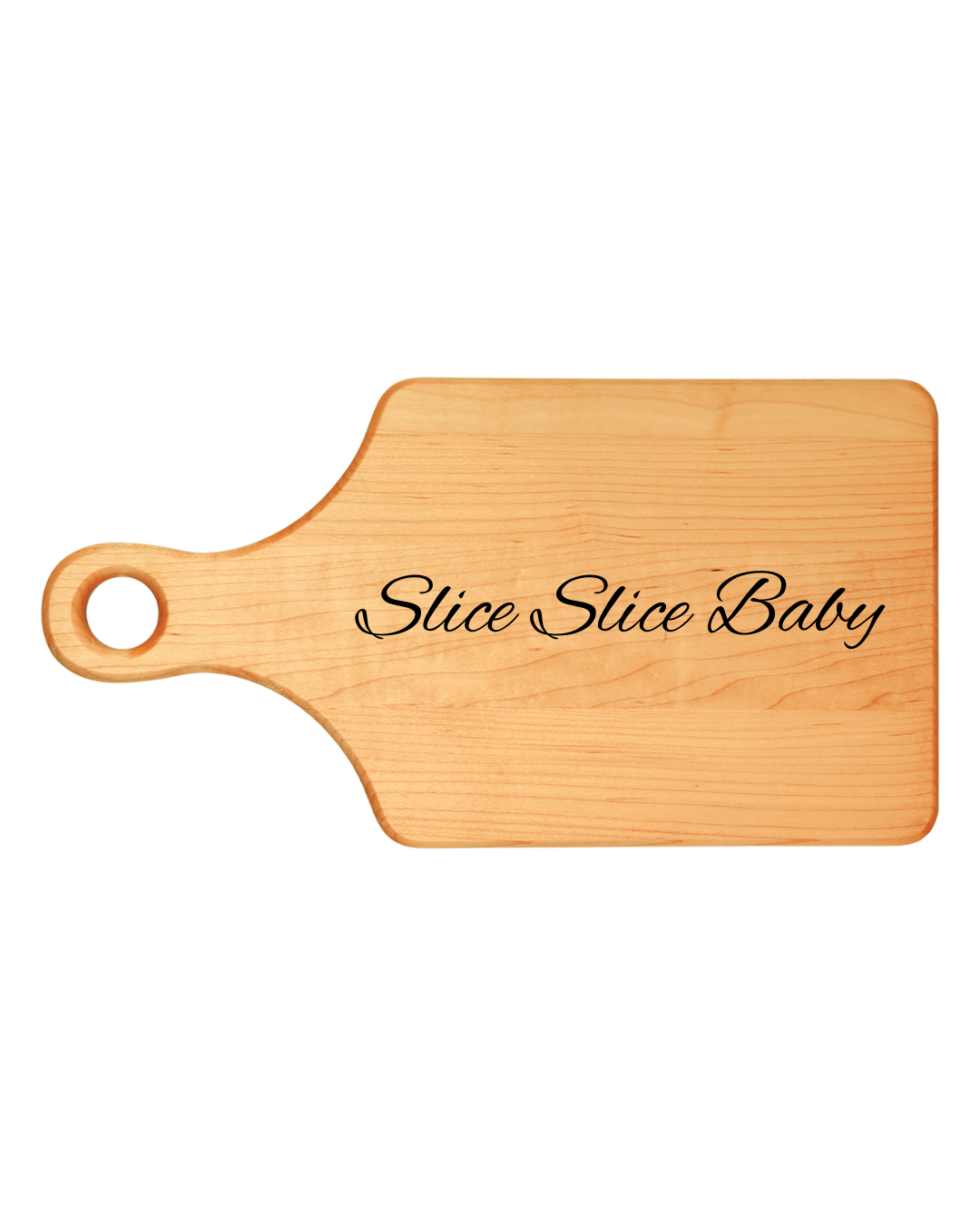 Personalized Wooden Cutting Board  'Slice Slice Baby' Engraving, Unique Kitchen Gift