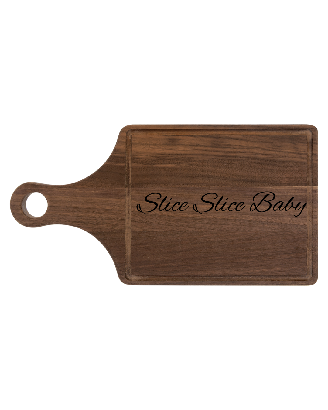 Personalized Wooden Cutting Board  'Slice Slice Baby' Engraving, Unique Kitchen Gift