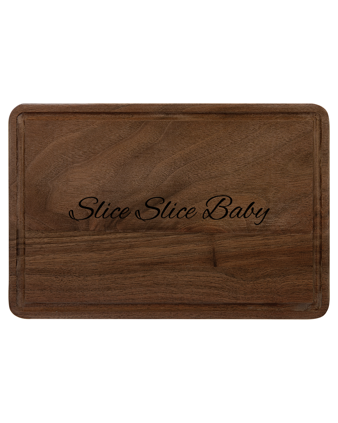 Personalized Wooden Cutting Board  'Slice Slice Baby' Engraving, Unique Kitchen Gift