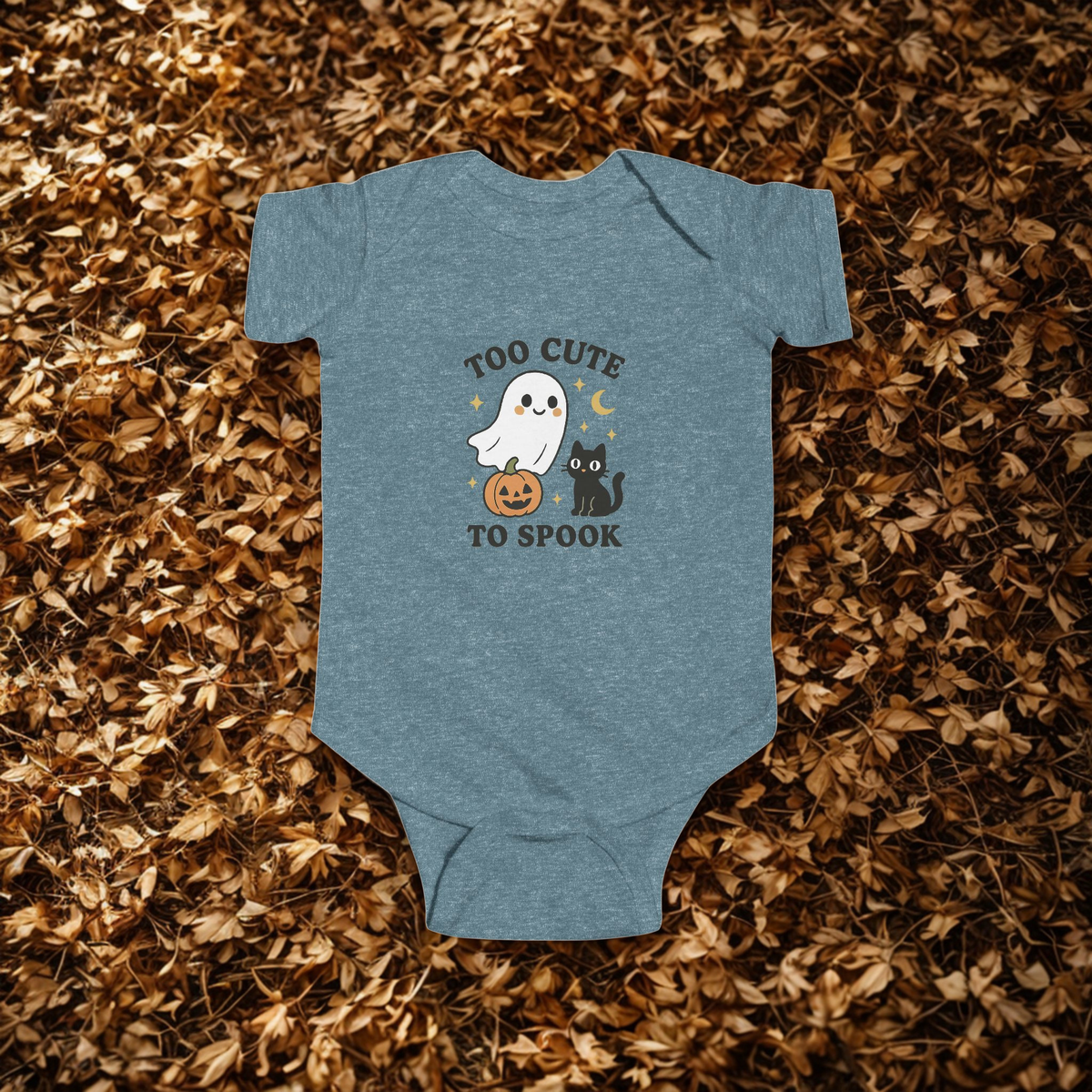 Halloween Infant Bodysuit - Too Cute to Spook, Baby Costume