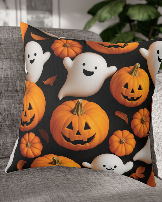 Halloween-Themed Pillow, Spooky Home Accent