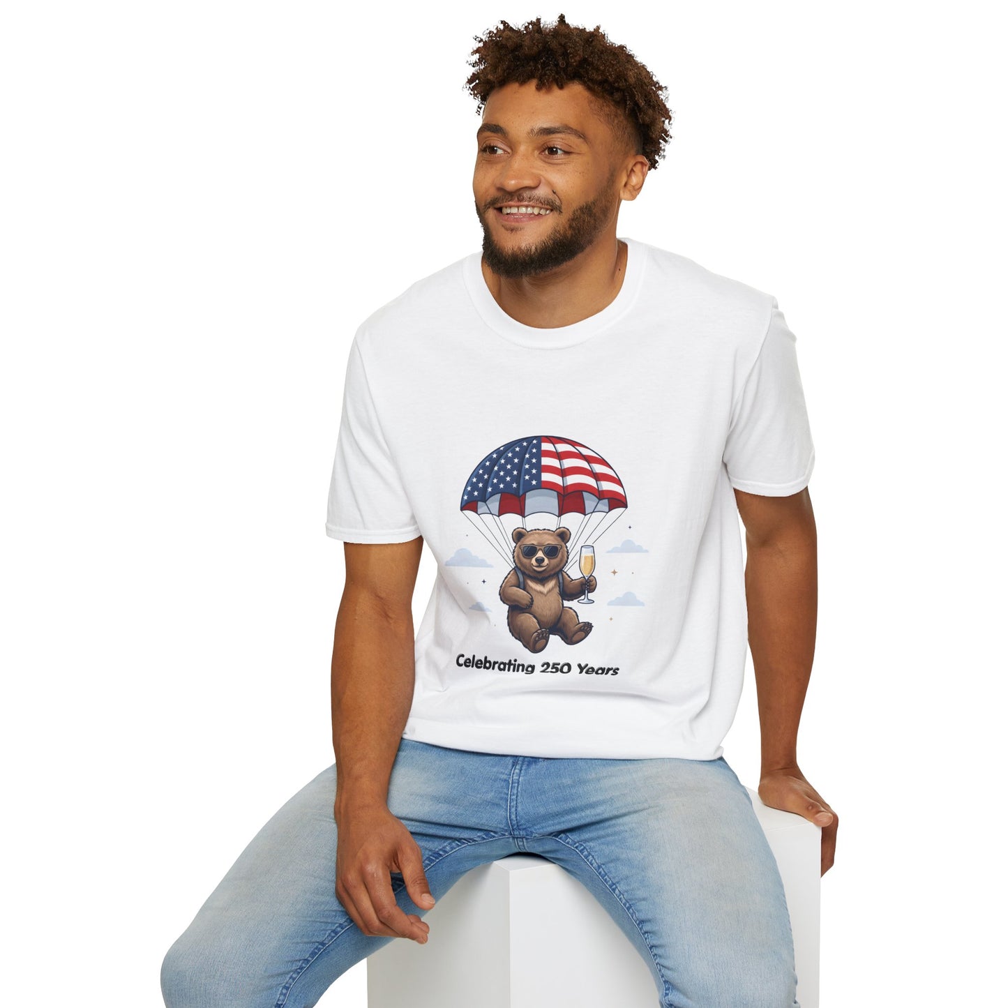 Patriotic Bear 'Celebrating 250 Years' T-Shirt