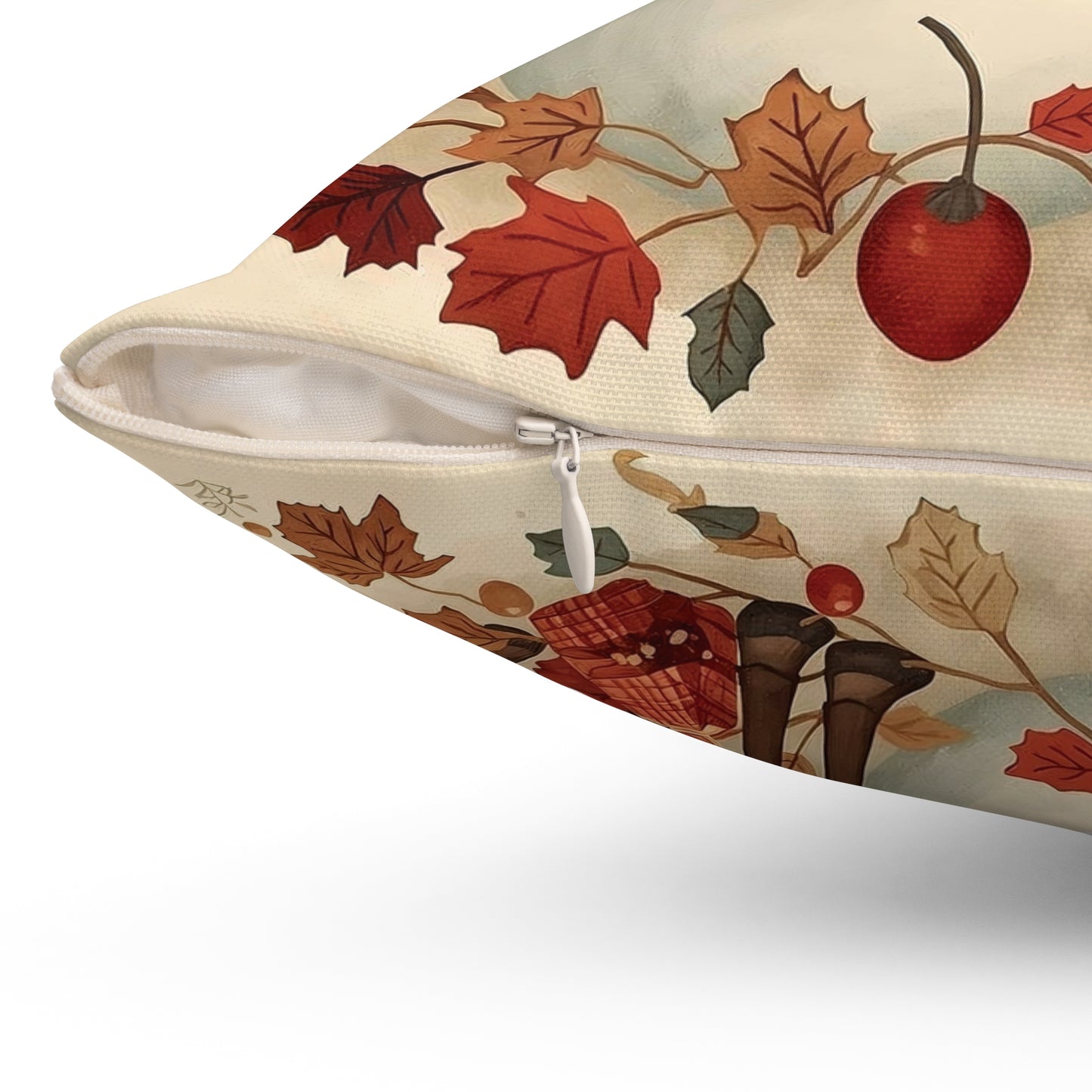 Festive Snowman & Reindeer Holiday Pillow — Cozy Christmas Decorative Throw Pillow