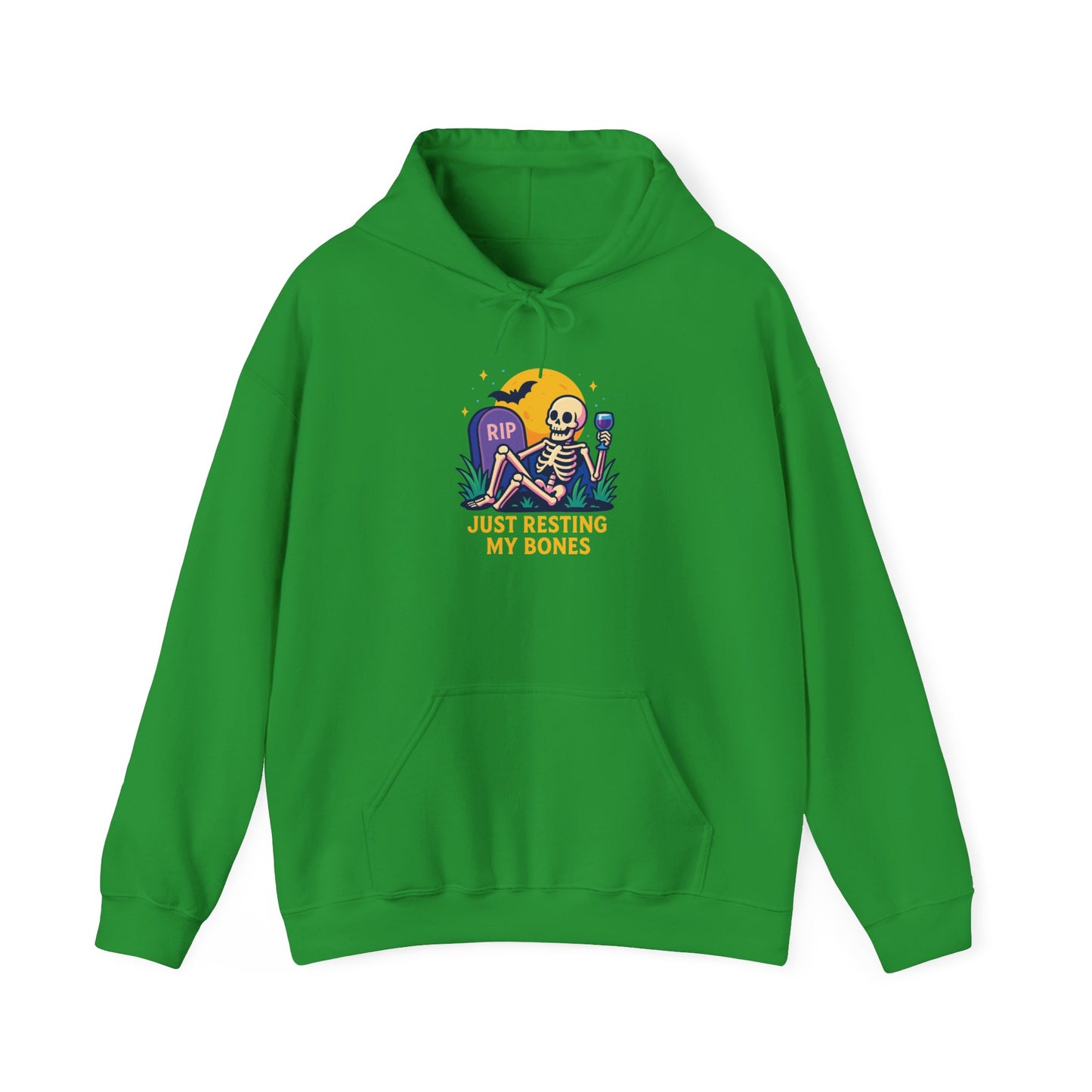 Halloween Skeleton Hoodie, Cozy Unisex Sweatshirt