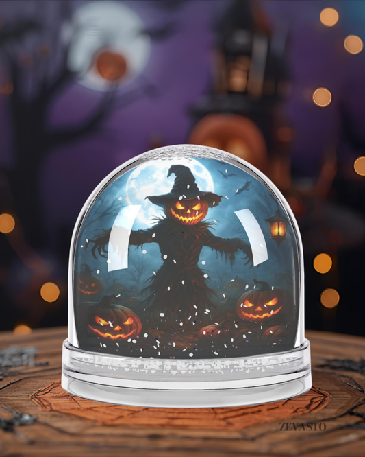Halloween Snow Globe Decoration, Spooky Home Decor