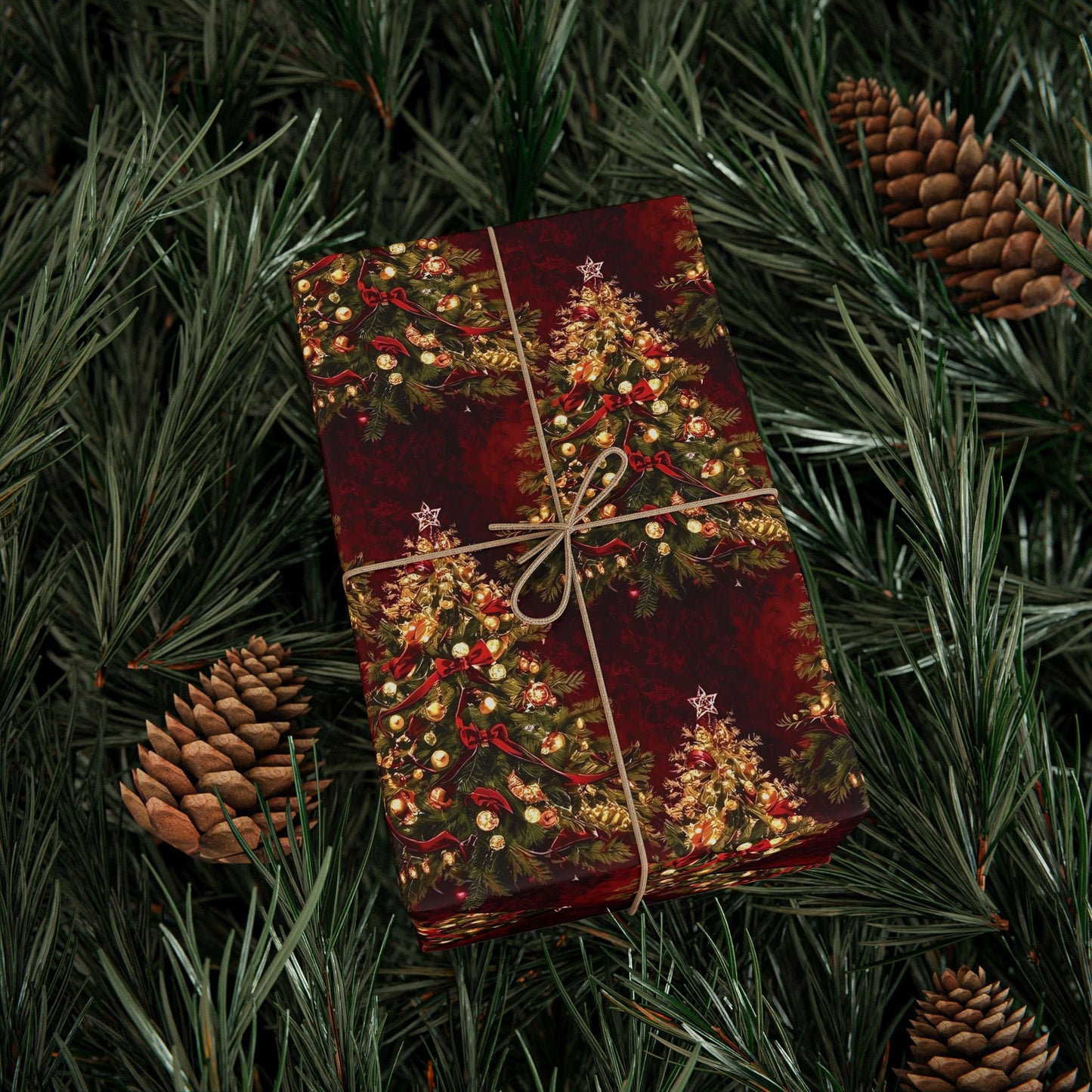 Christmas Wrap Paper, Elegant Gift Wrapping Paper Roll