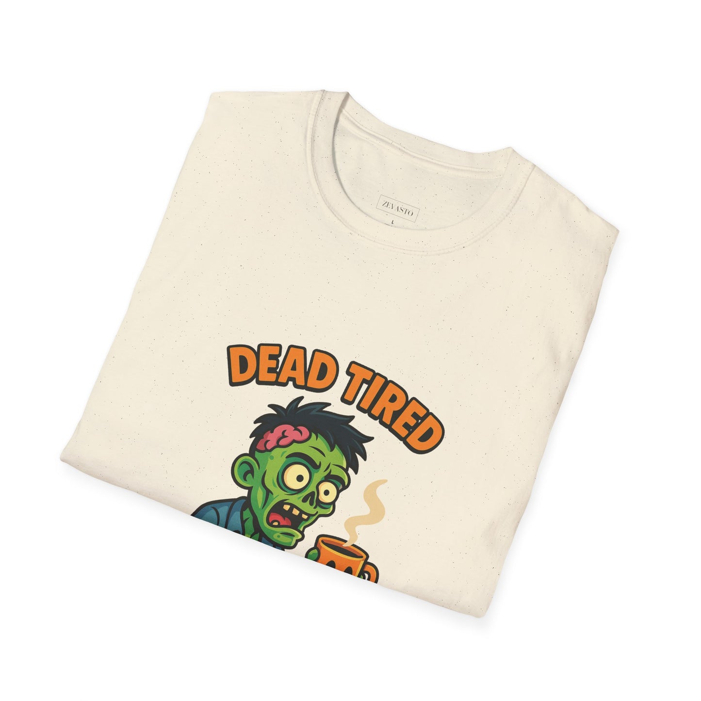 Dead Tired Zombie T-Shirt, Gifts for Halloween
