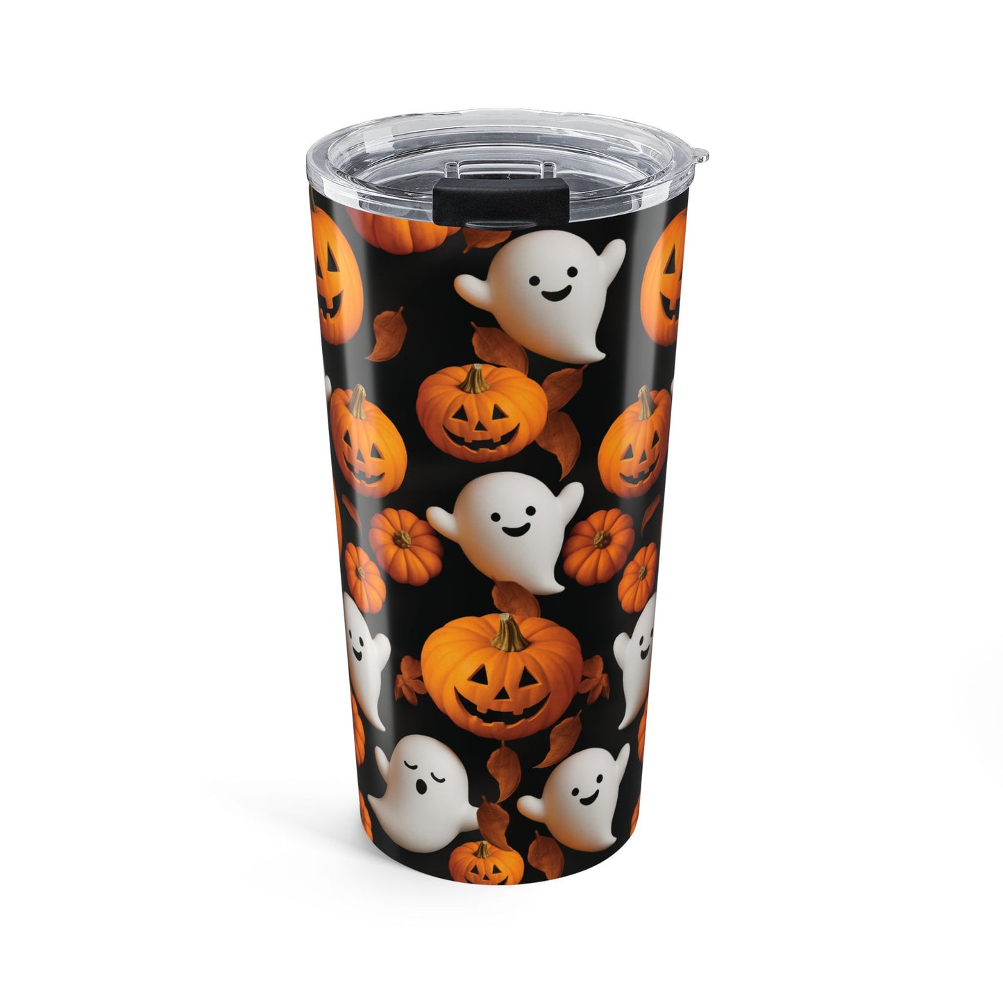 Halloween-Themed Tumbler, Spooky Coffee Cup, Halloween Party Decor