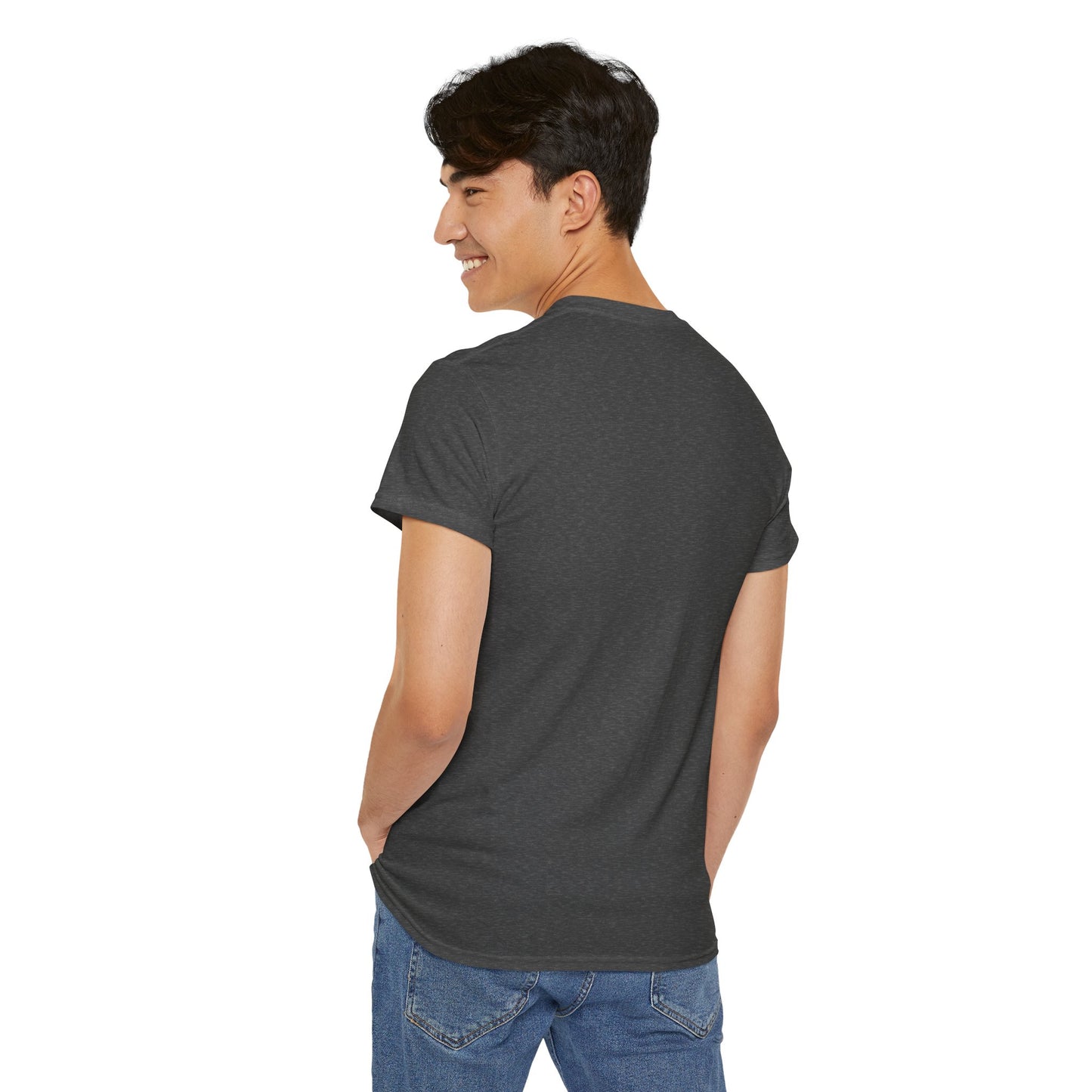 Spooked, But Still Showing Up Unisex Heavy Cotton Tee | Halloween, Funny T-Shirt