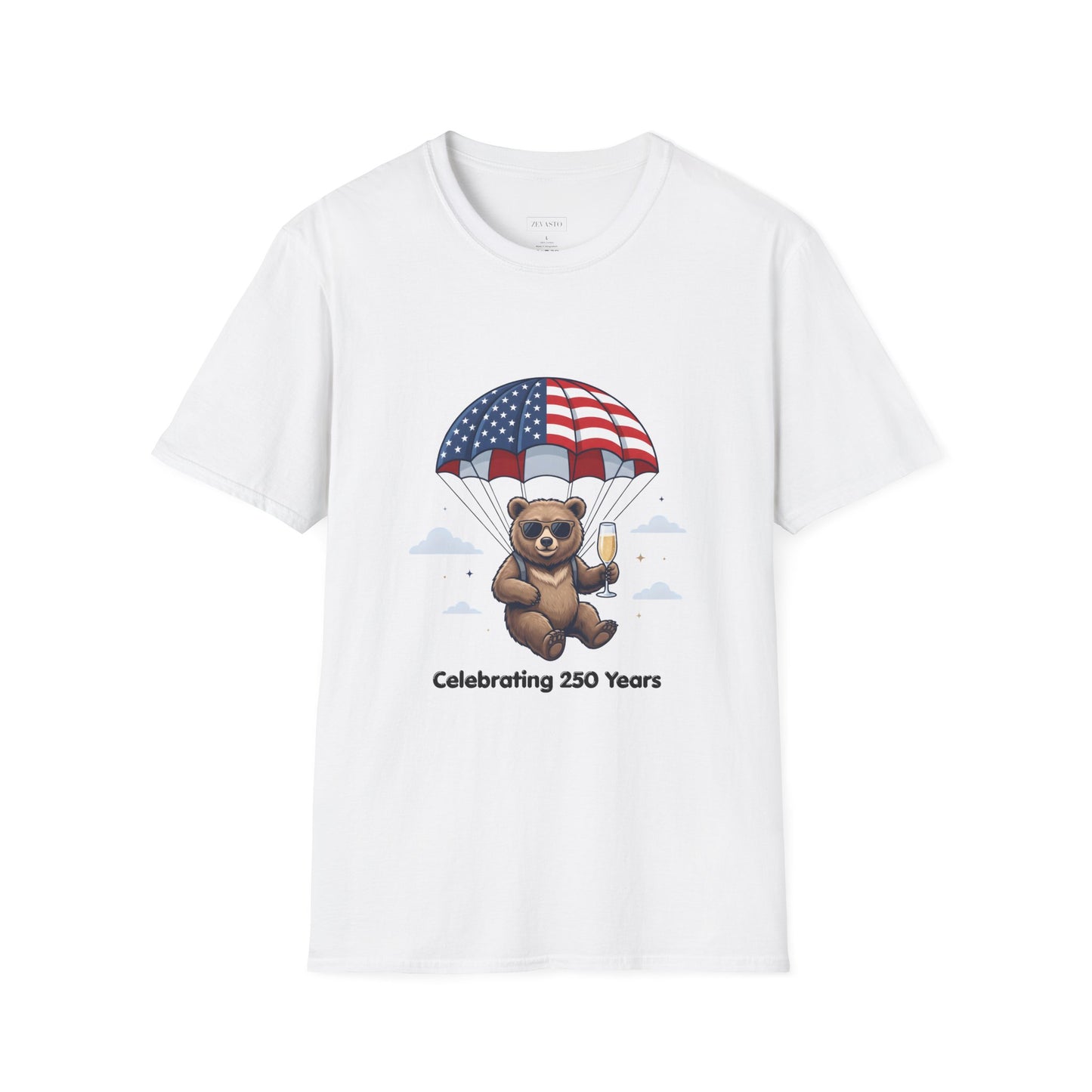 Patriotic Bear 'Celebrating 250 Years' T-Shirt