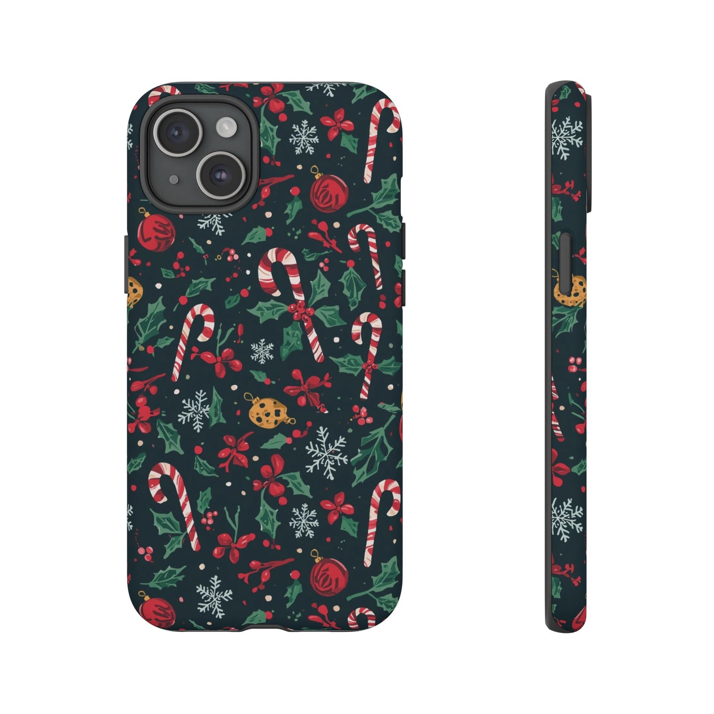 Christmas Themed Phone Case, Festive Phone Case for Iphone 17, 16, 15, 14, 13 & Samsung