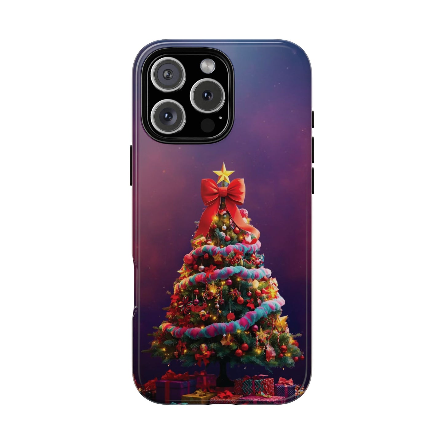 Christmas Tree Phone Case - Festive Holiday Accessory For Iphone 17, 16, 15, 14, 13, 12, 11 & Samsung
