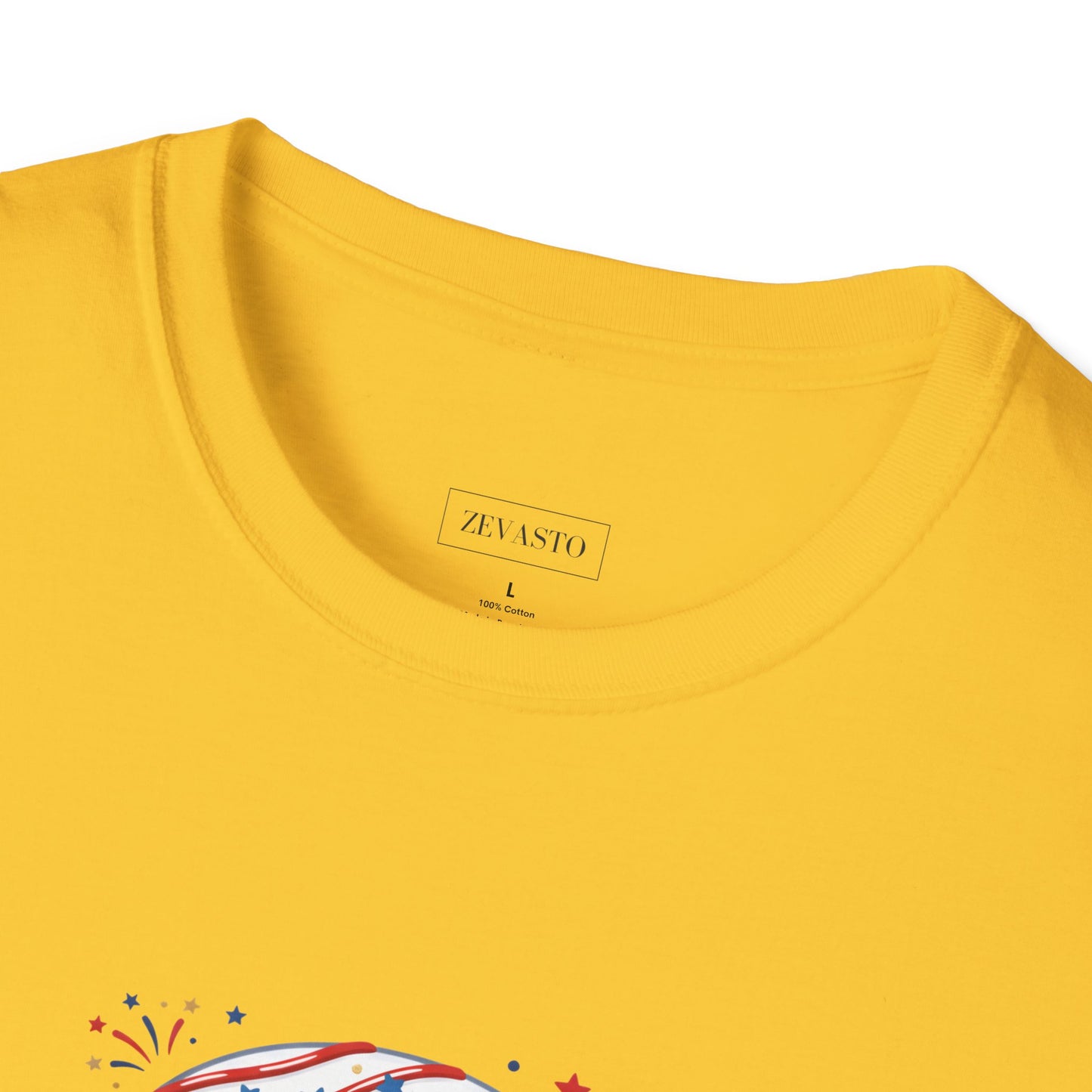 Donut Mess With Freedom T-Shirt — Patriotic Donut Stack 4th of July Tee