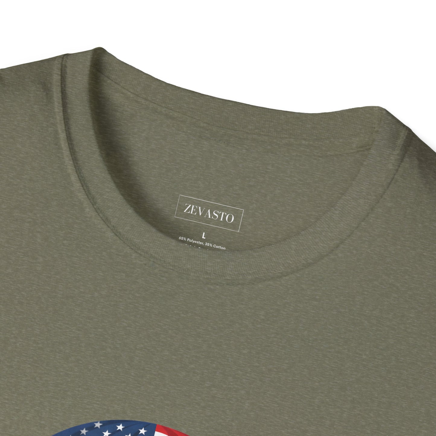 Patriotic Fox Parachute T-Shirt — "Celebrating 250 Years" Anniversary Tee