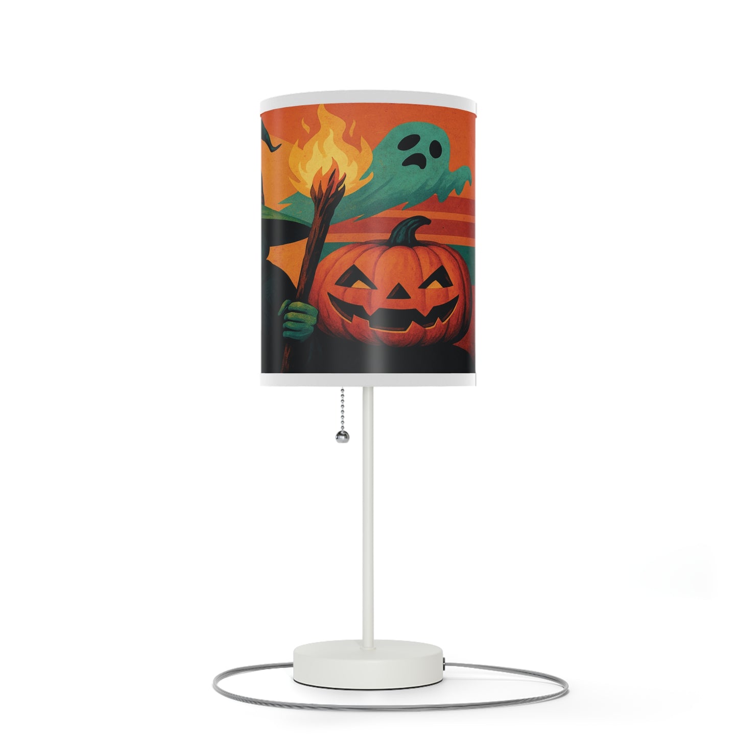 Halloween Themed Table Lamp, Spooky Decor for Home