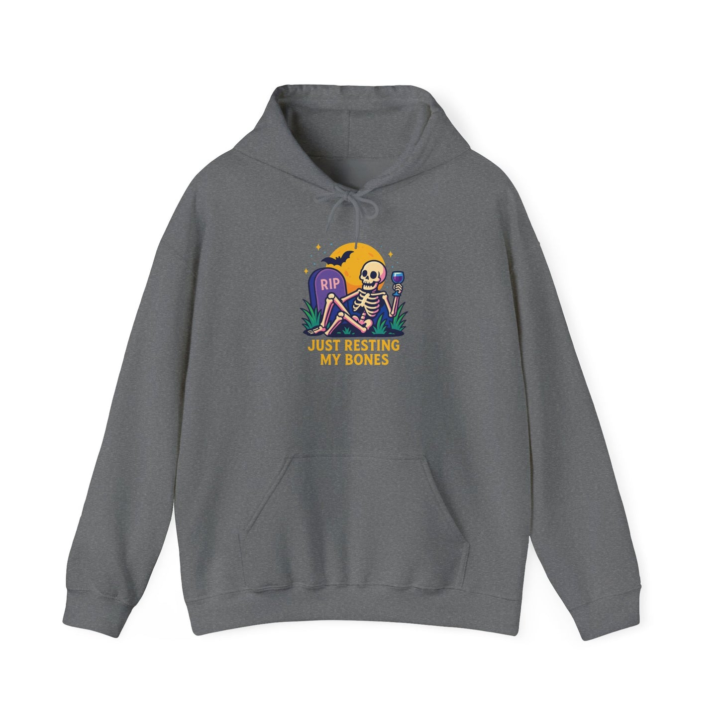 Halloween Skeleton Hoodie, Cozy Unisex Sweatshirt